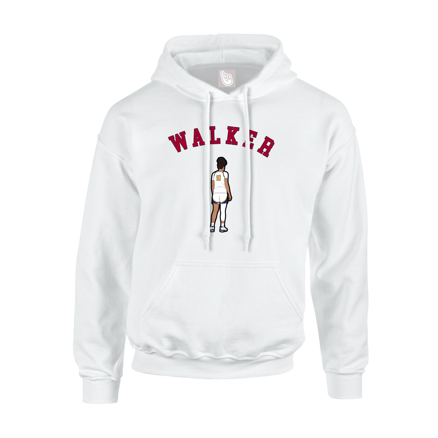 Hoodie — Shirsey Arch in White