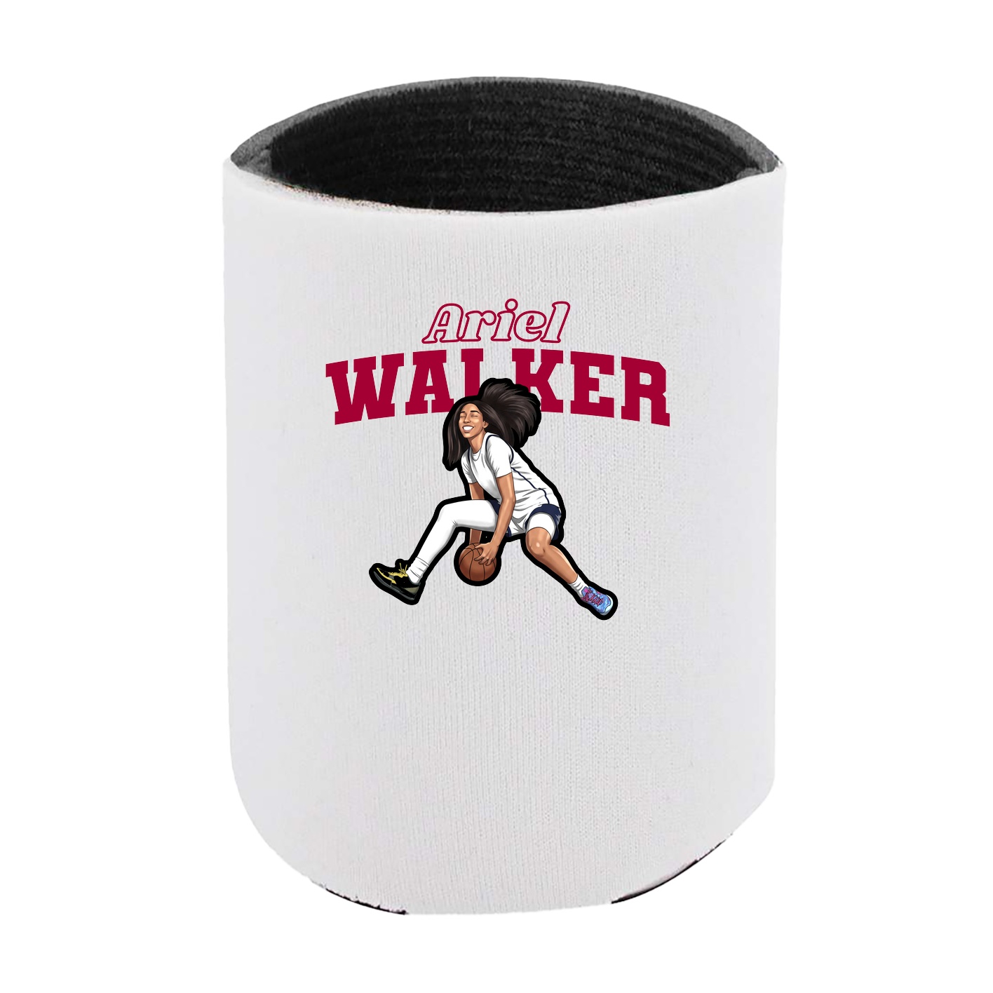 Can Holder — Name Arch in White