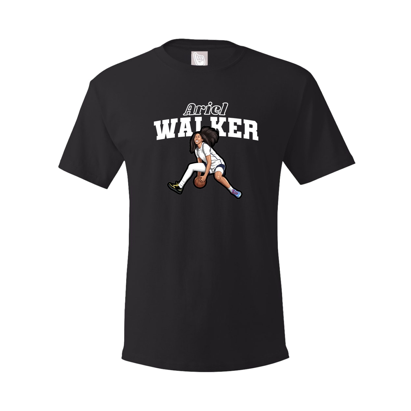 Tee — Name Arch in Black