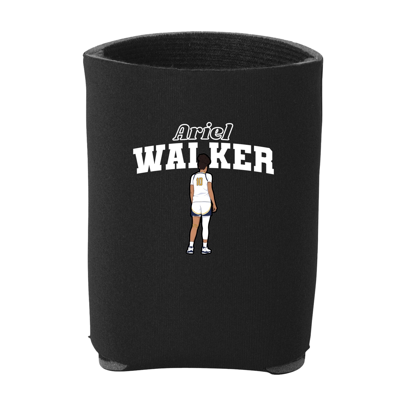 Can Holder — Name Arch in Black