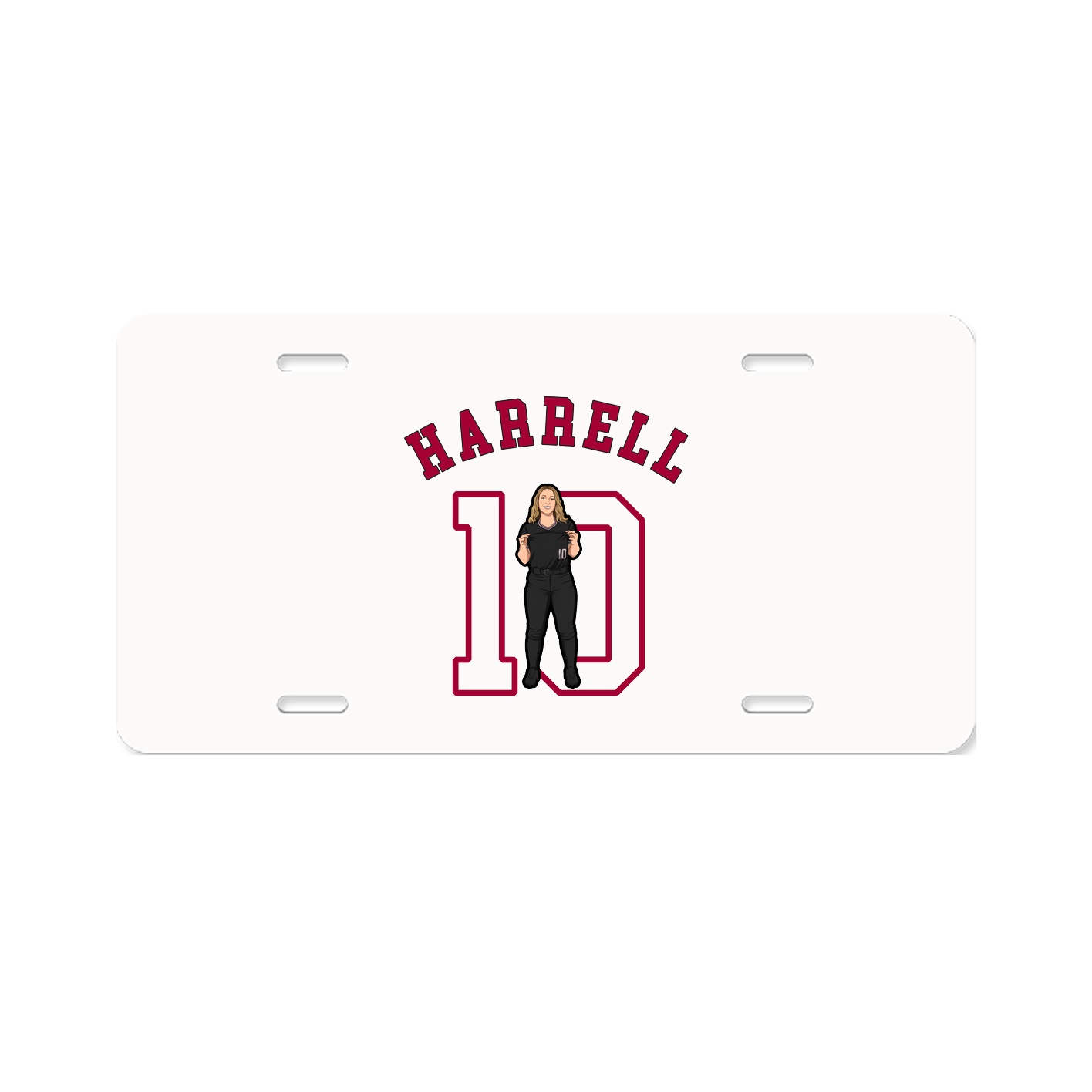 License Plate — Shirsey Arch in Classic