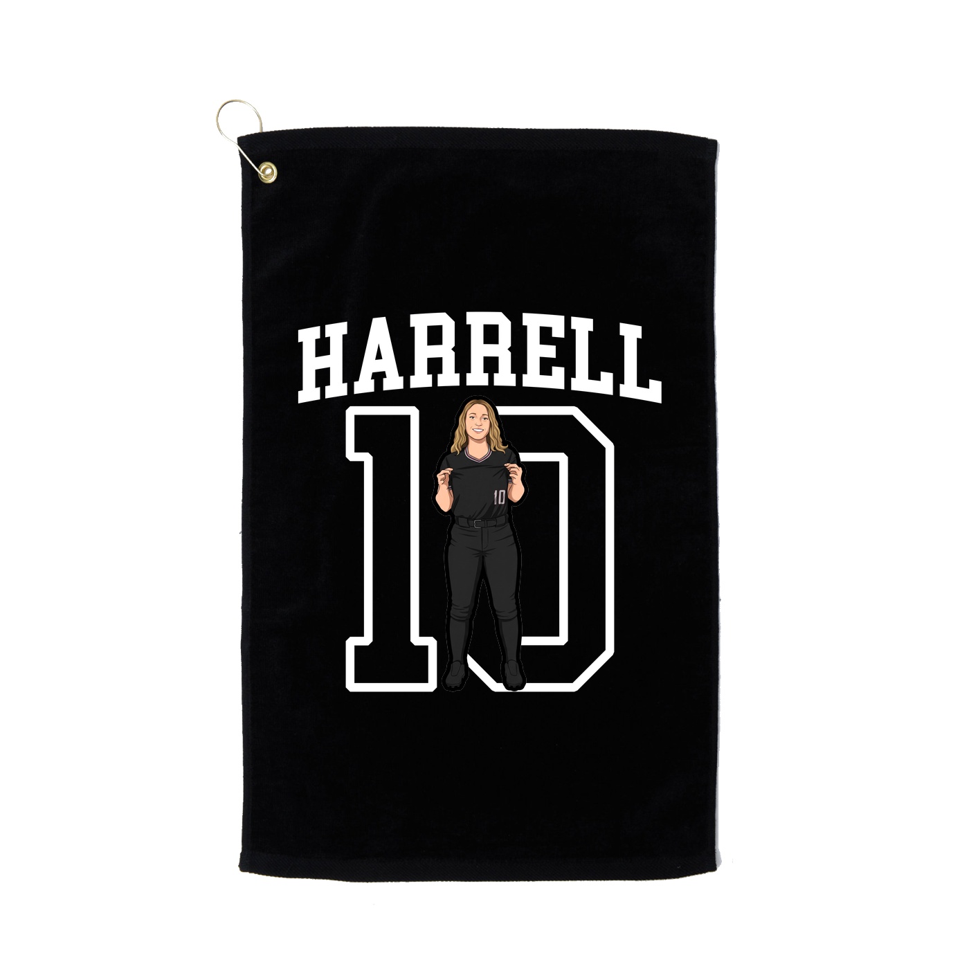Golf Towel — Shirsey in Black