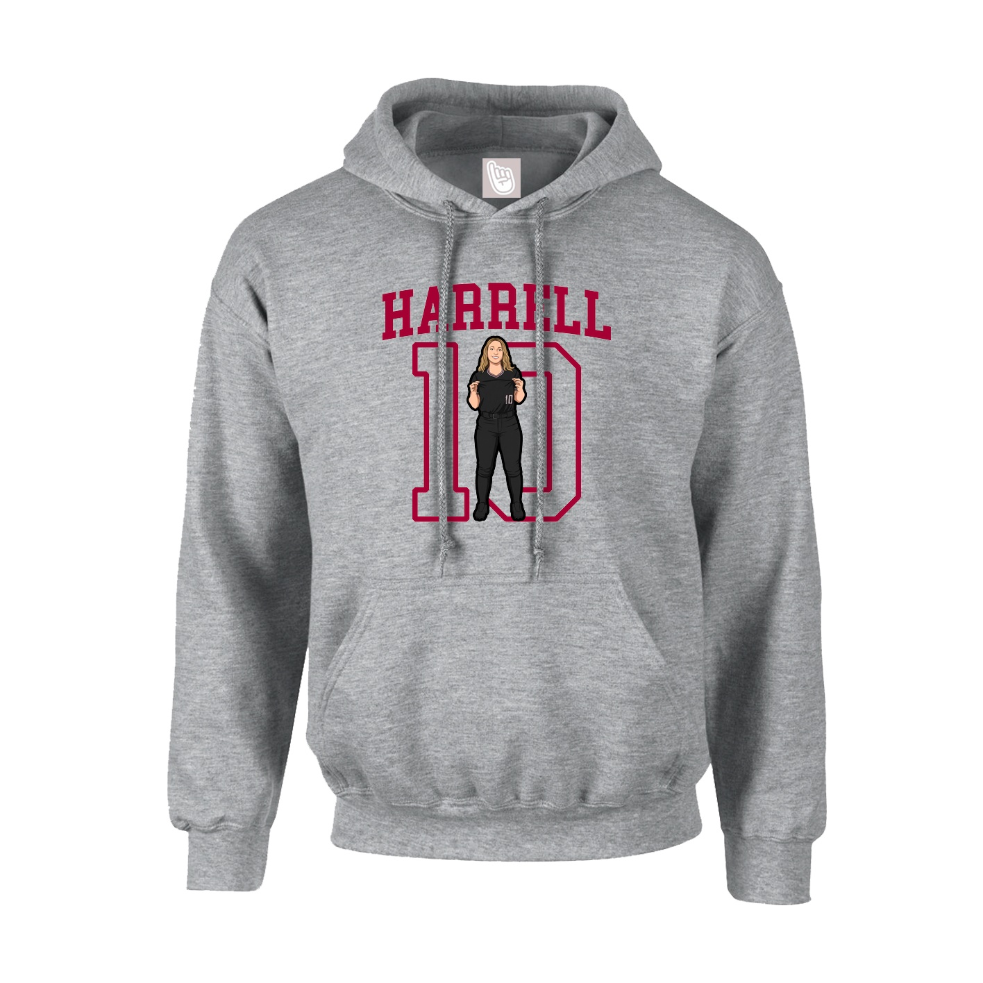 Hoodie — Shirsey in Grey
