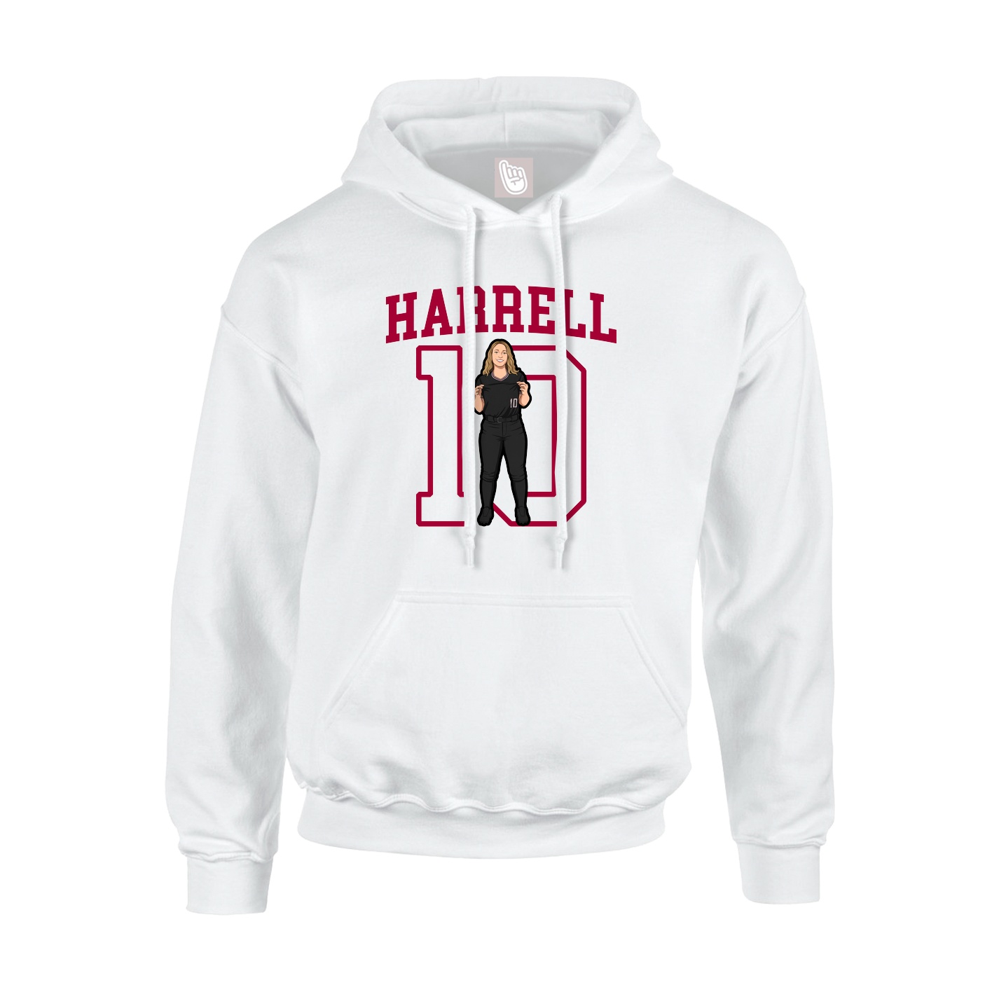 Youth Hoodie — Shirsey in White