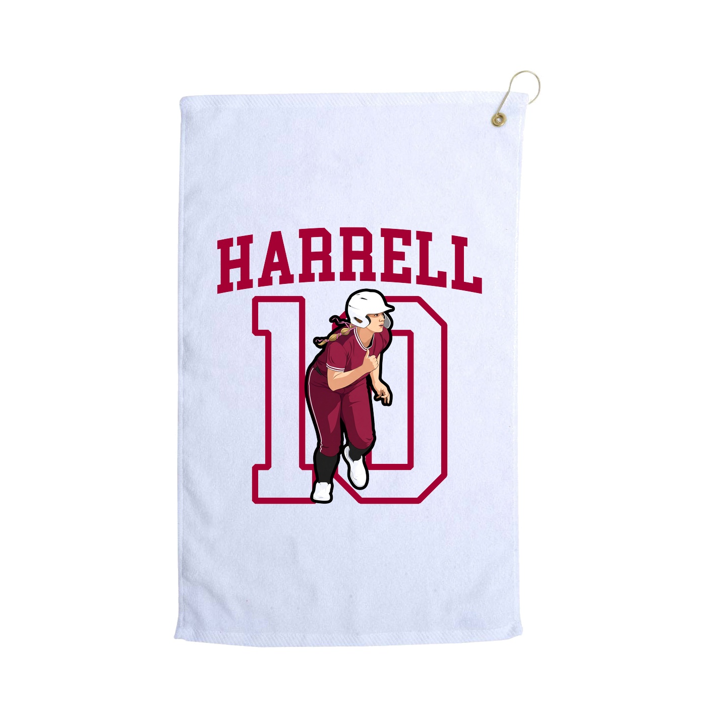 Golf Towel — Shirsey in White