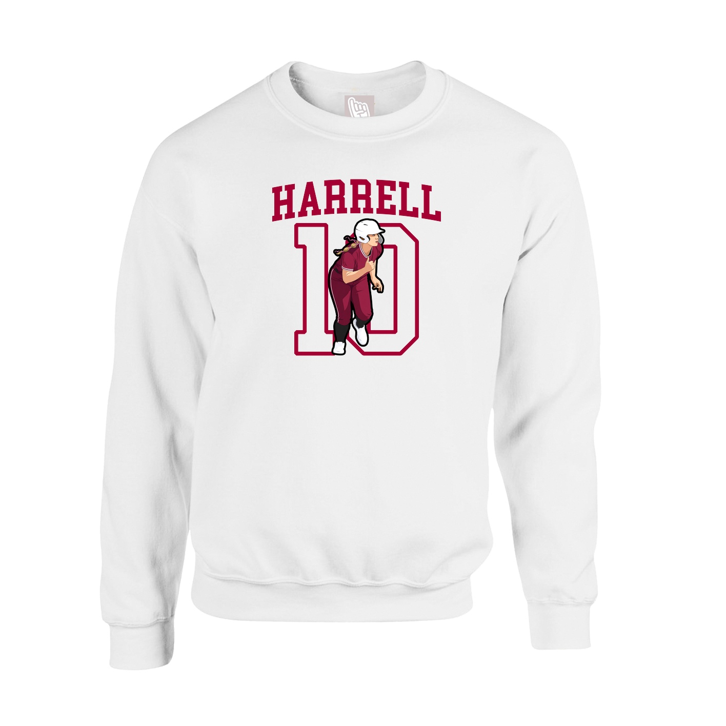 Fleece Crew — Shirsey in White