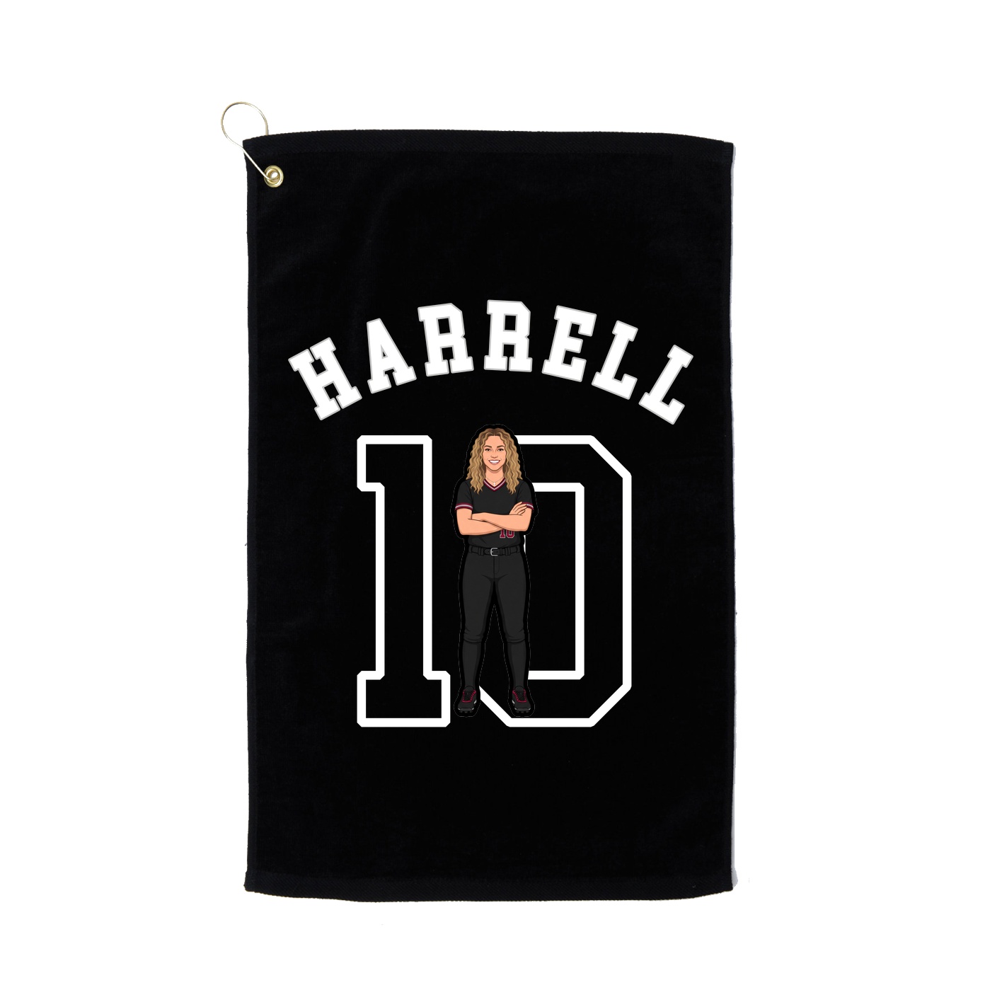 Terry Velour Golf Towel
