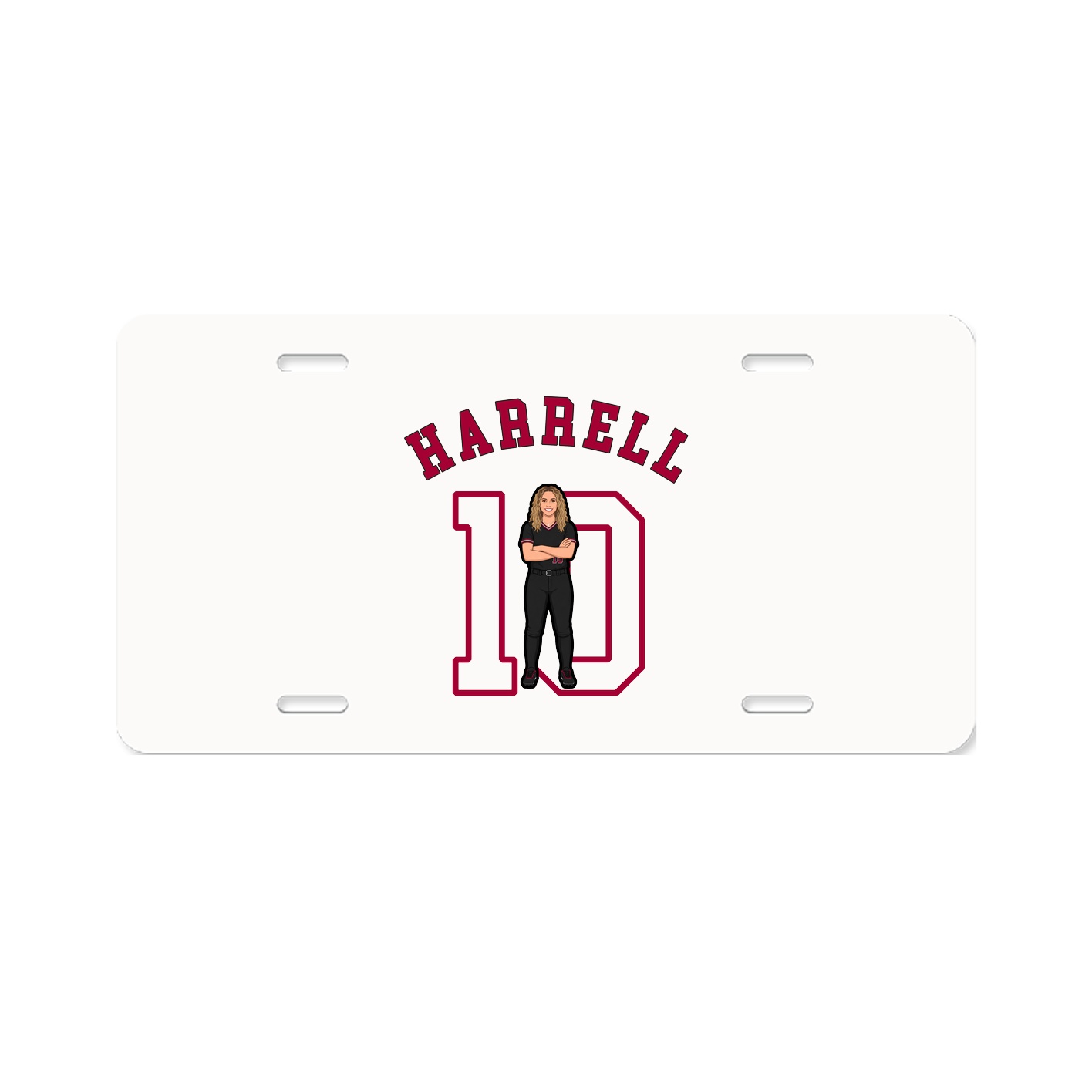 License Plate — Shirsey Arch in Classic