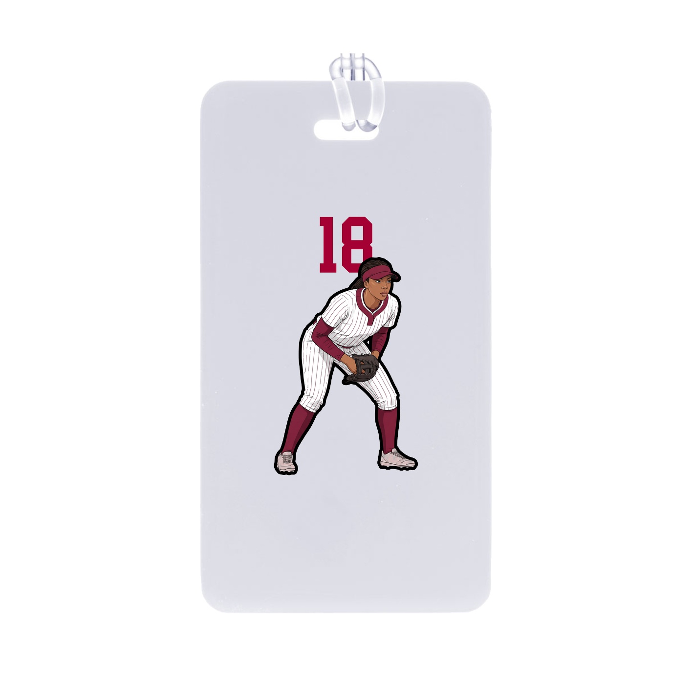 Bag Tag — Number Top in Classic