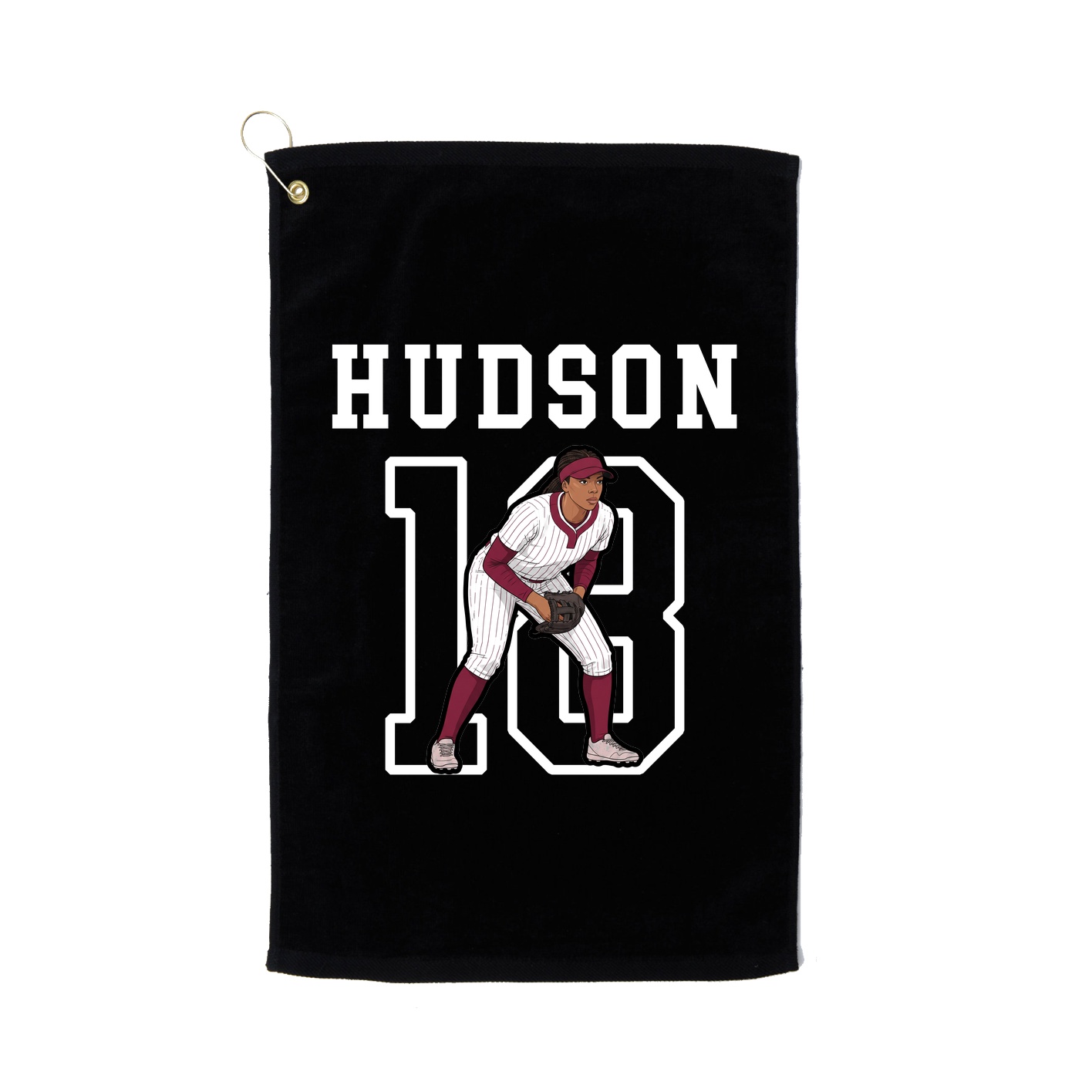 Golf Towel — Shirsey in Black