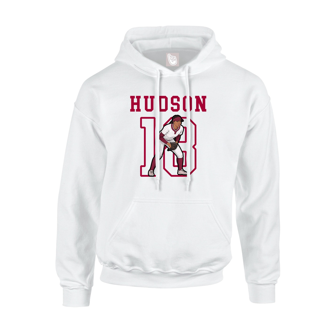 Youth Hoodie — Shirsey in White
