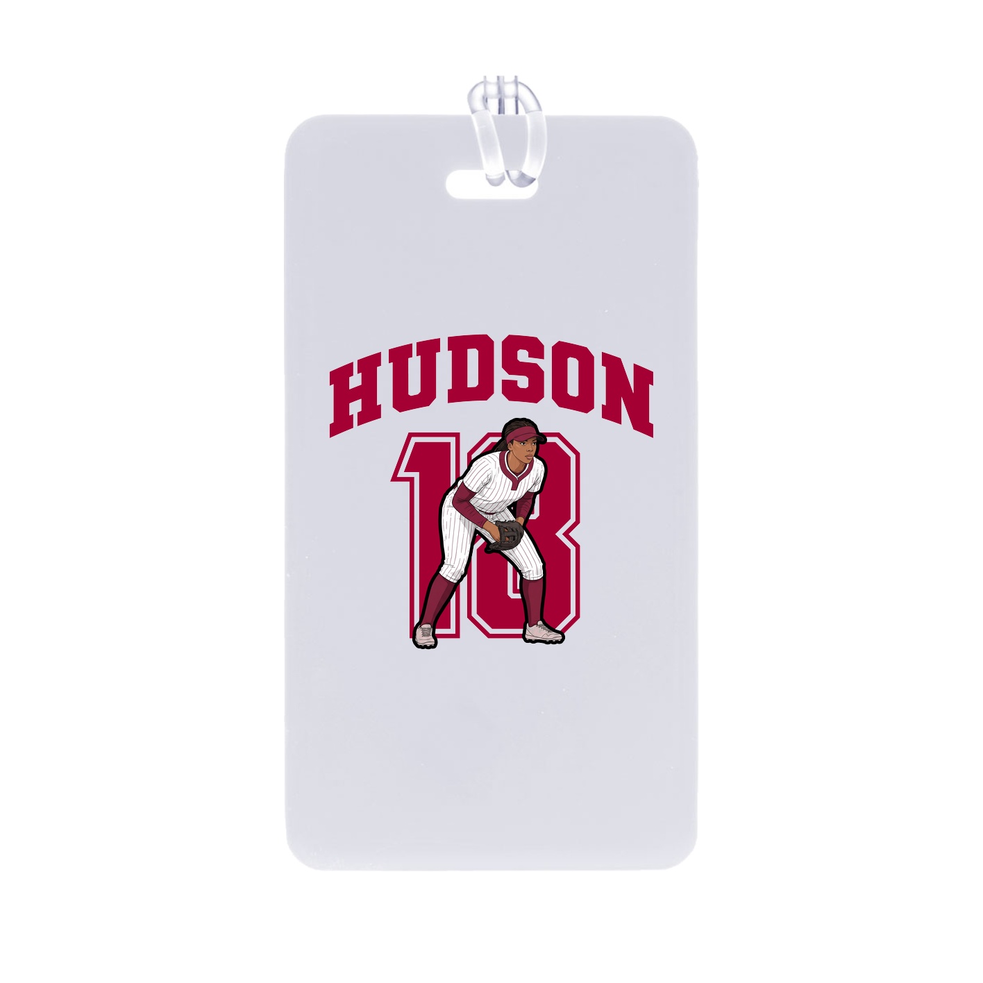 Bag Tag — Number in Classic