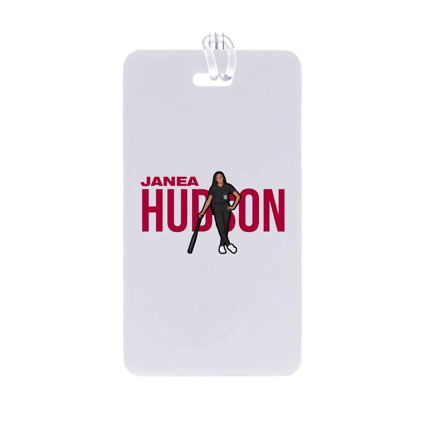 Bag Tag — Player Name in Classic