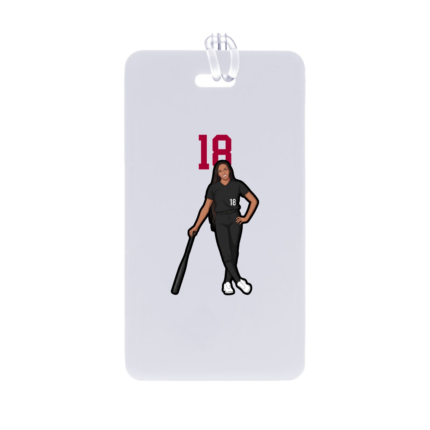 Bag Tag — Number Top in Classic