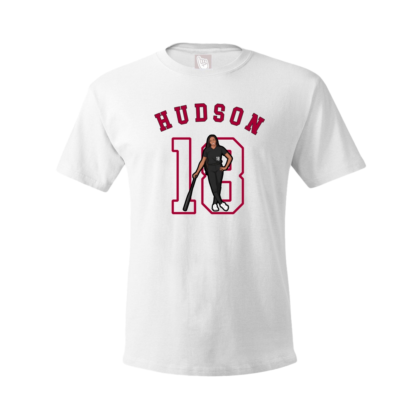 Youth Tee — Shirsey Arch in White