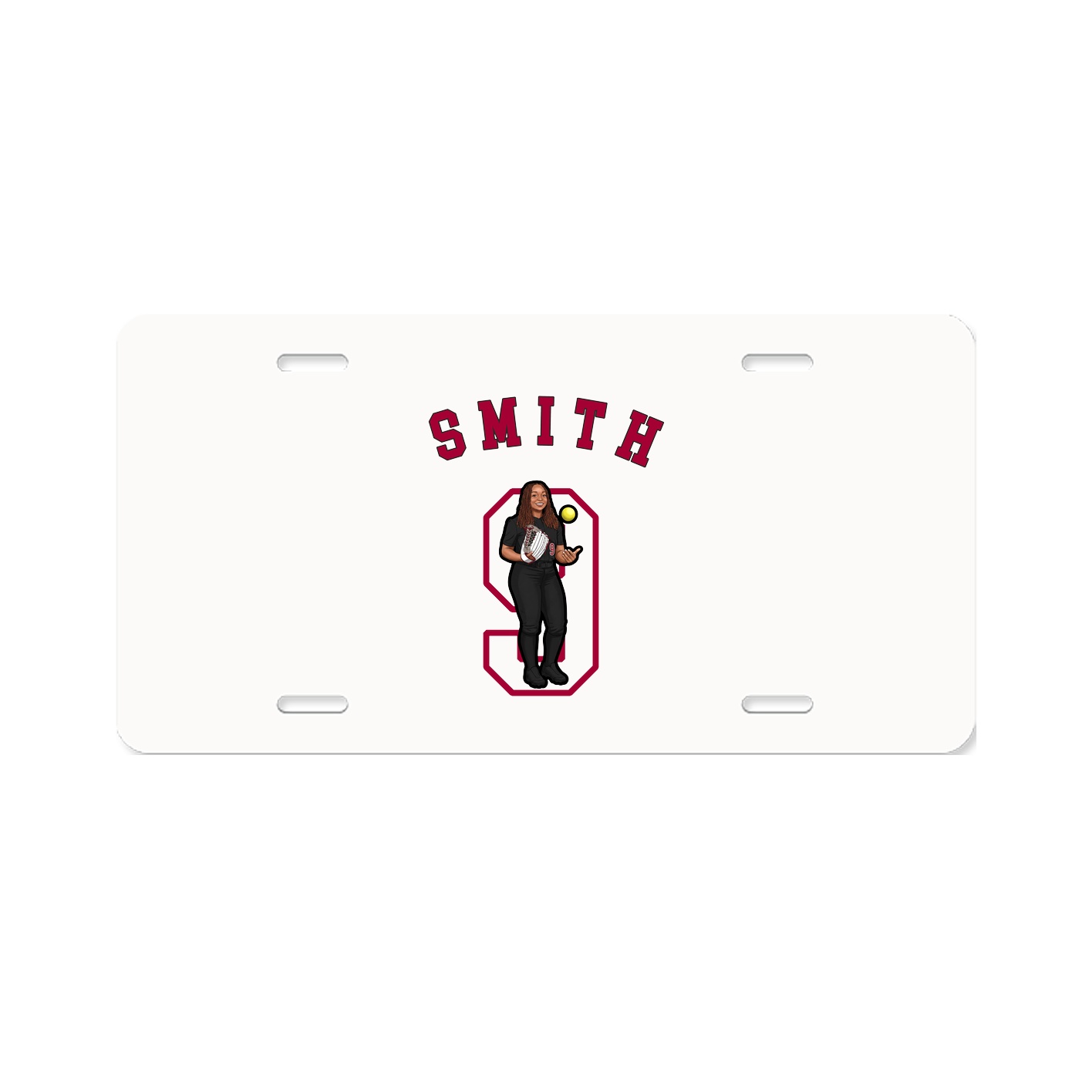 License Plate — Shirsey Arch in Classic
