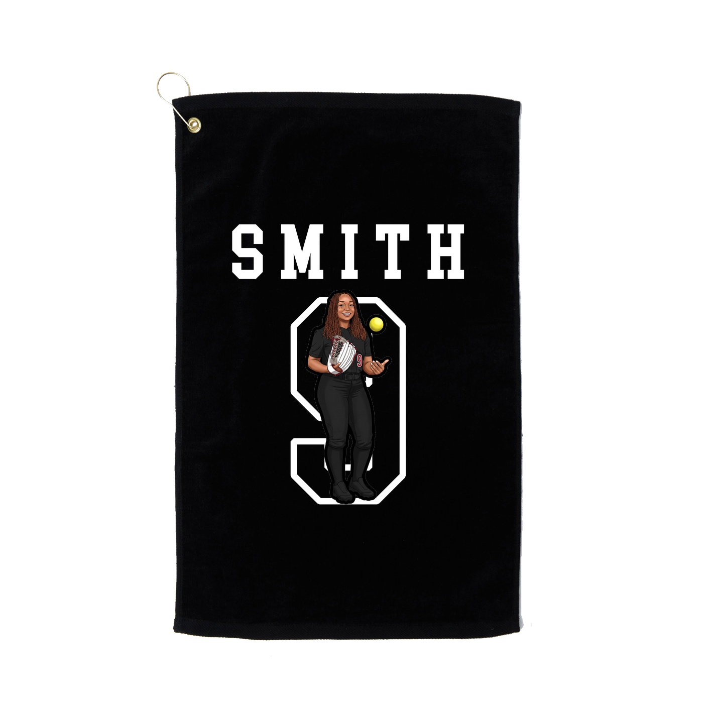 Golf Towel — Shirsey in Black