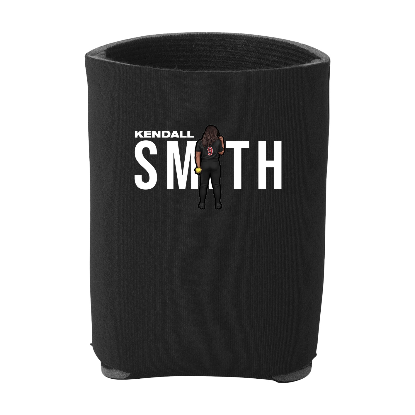 Can Holder — Player Name in Black