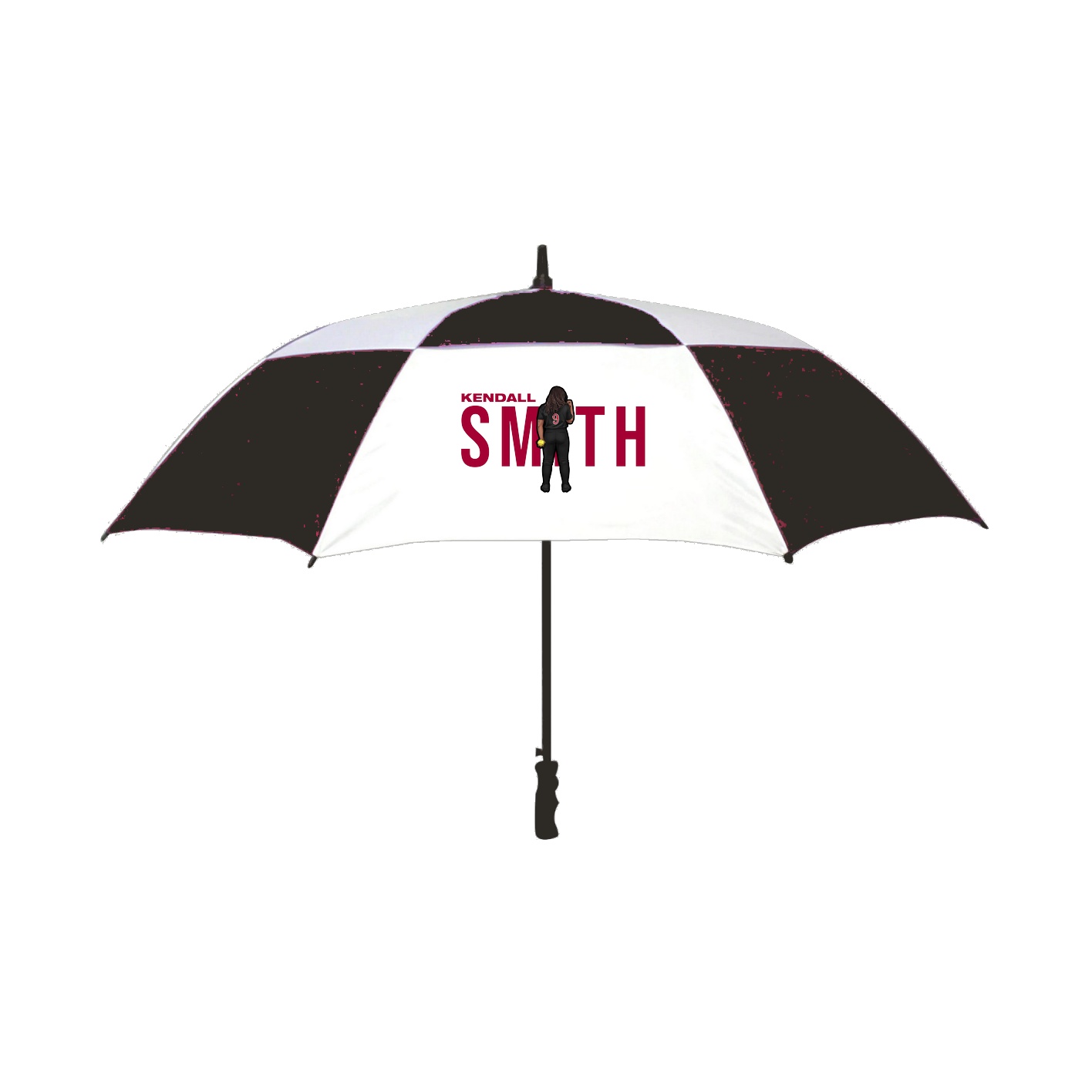 Golf Umbrella — Player Name in Black