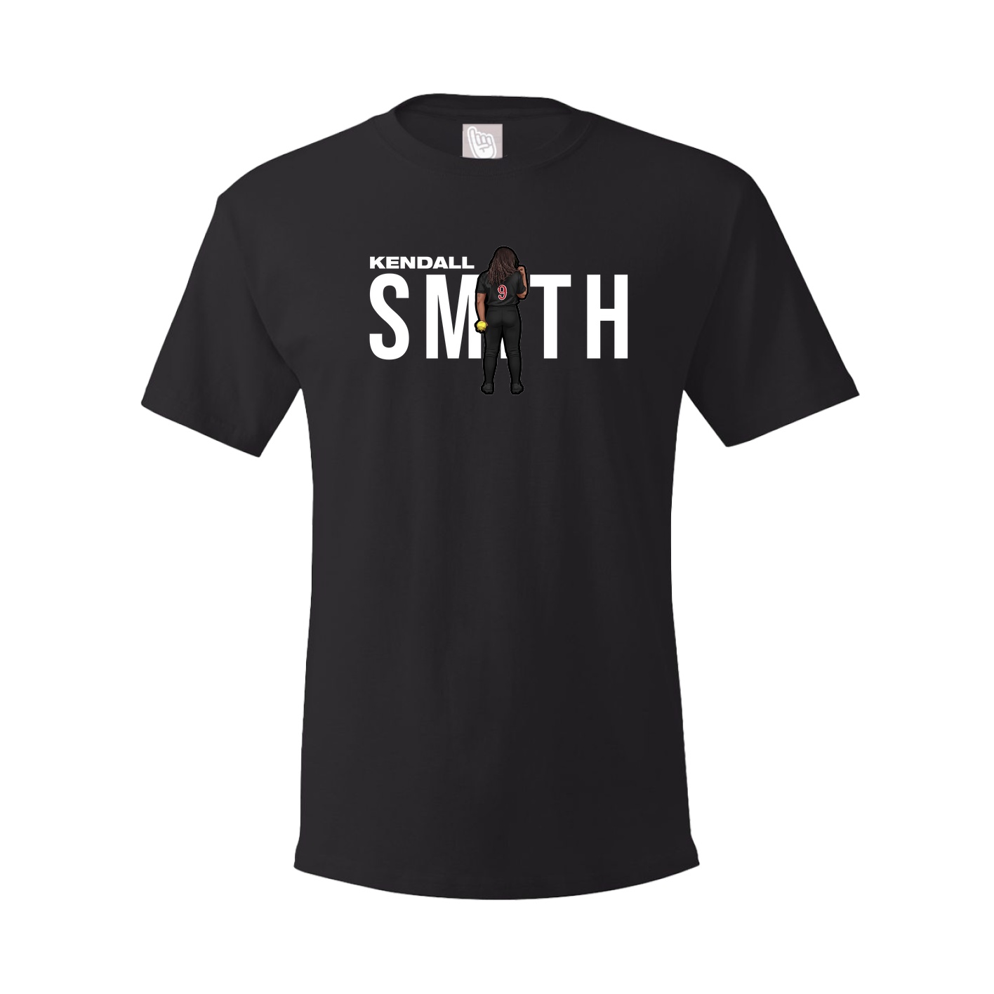 Tee — Player Name in Black
