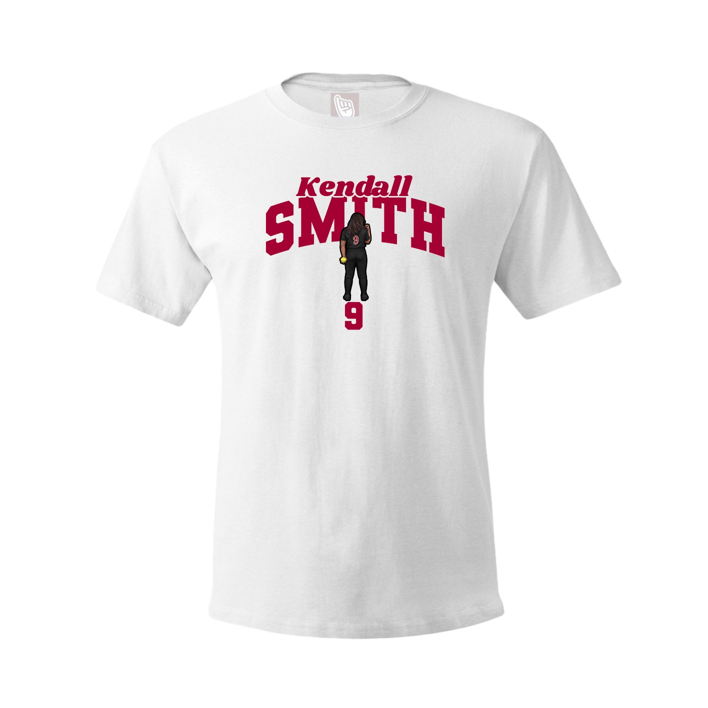 Youth Tee — Signature Arch in White