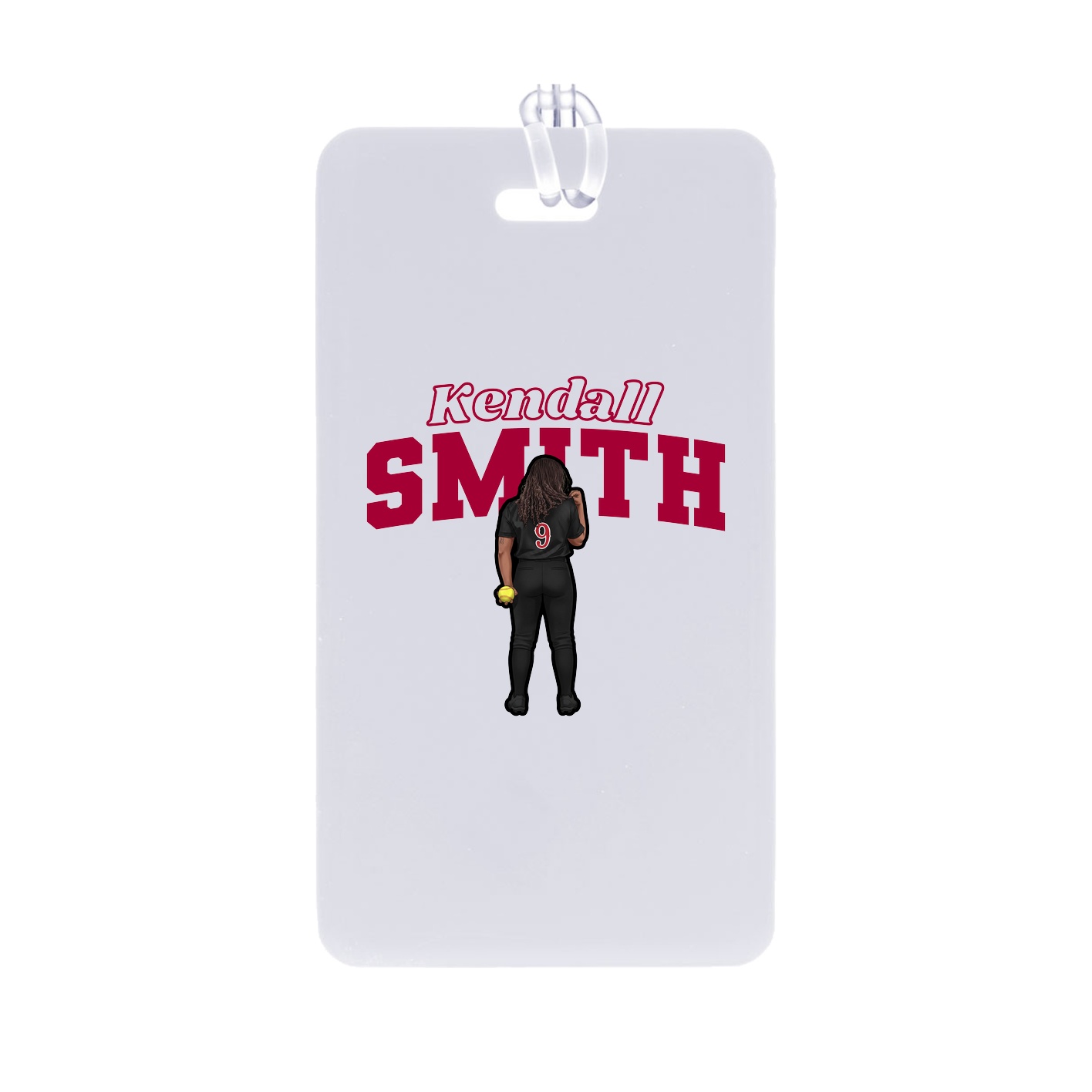Bag Tag — Name Arch in Classic