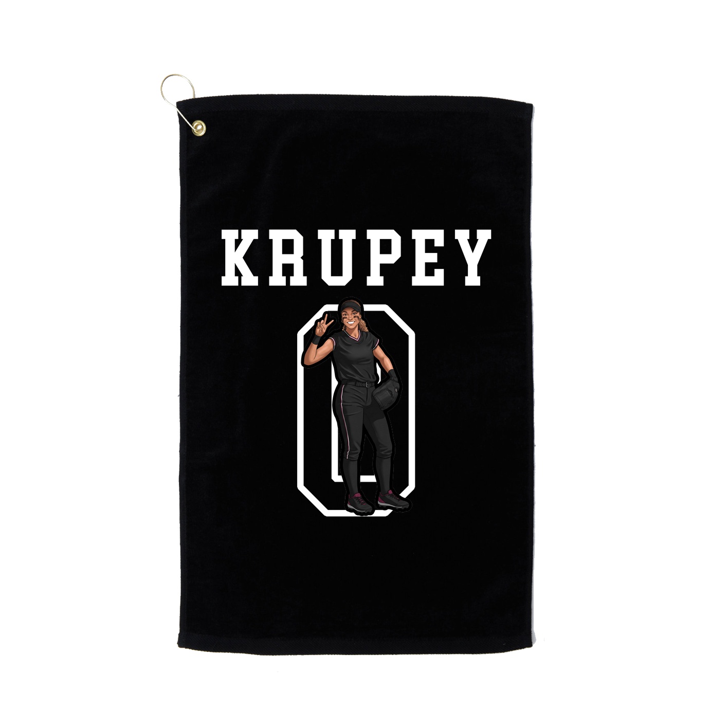 Golf Towel — Shirsey in Black