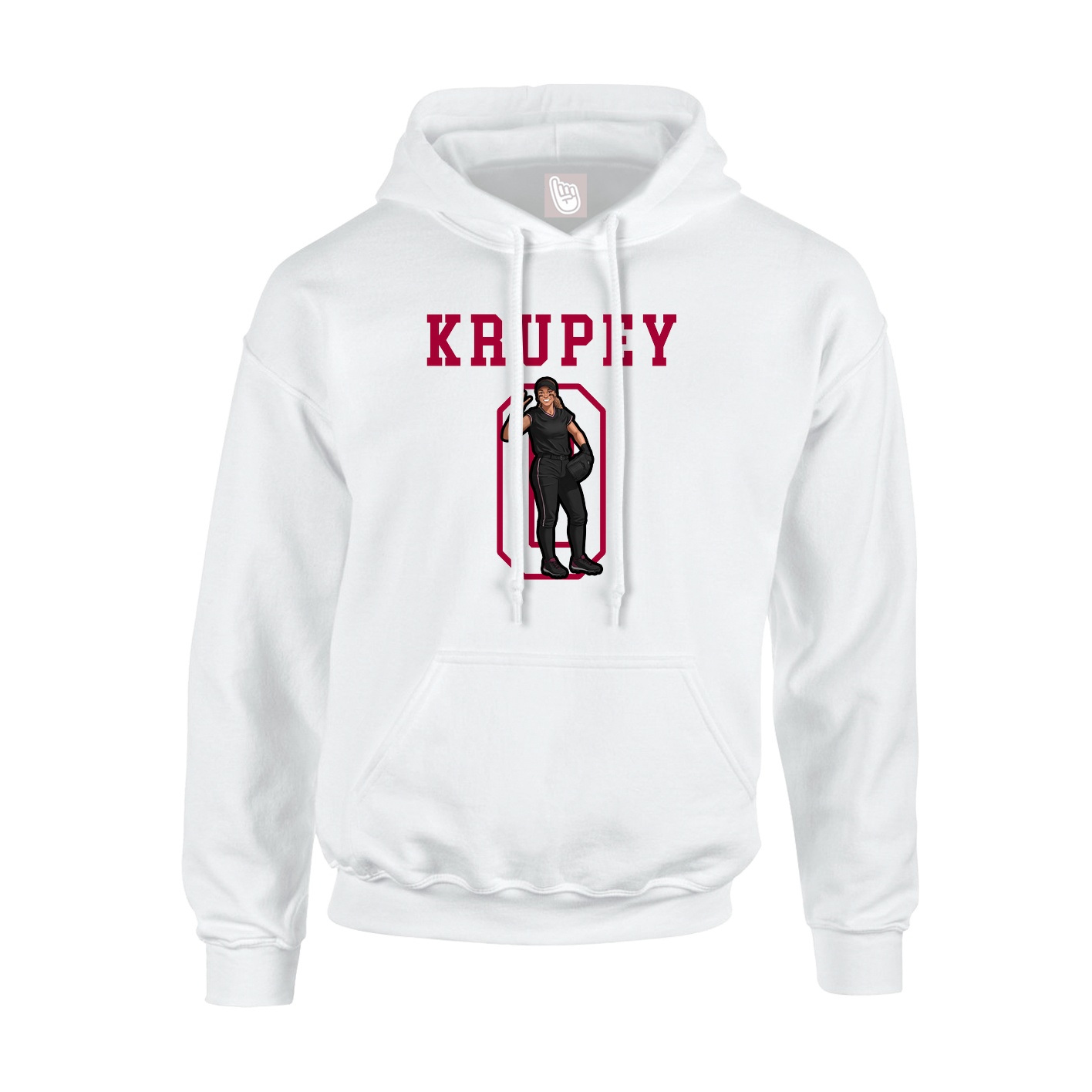 Youth Hoodie — Shirsey in White
