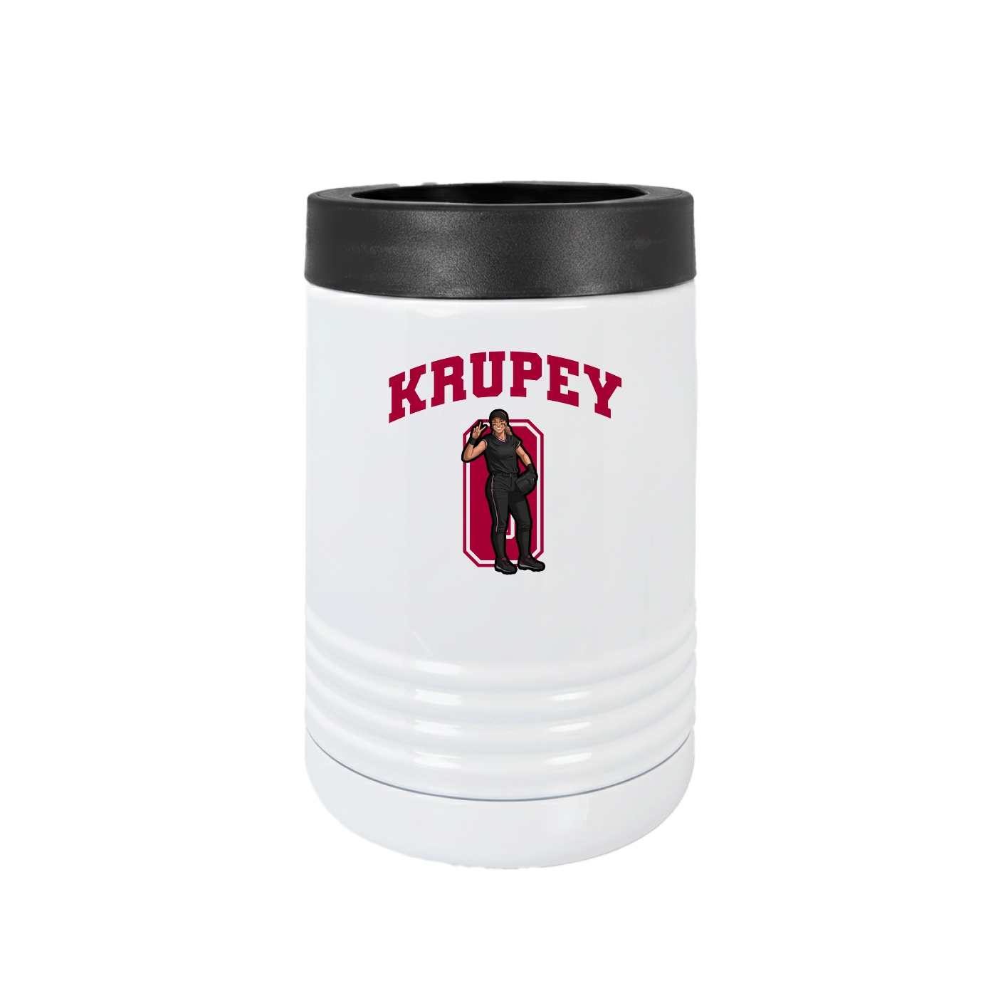 Beverage Holder — Number in White