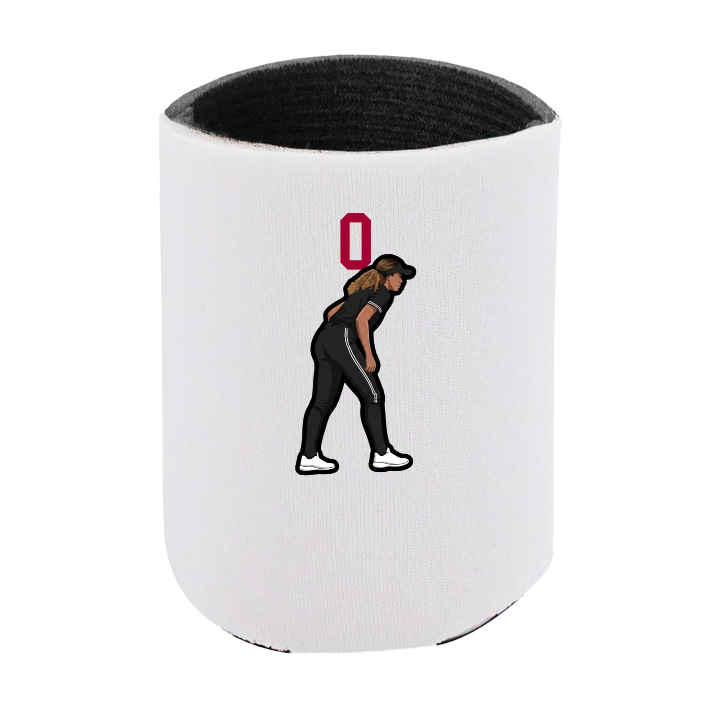 Can Holder — Number Top in White