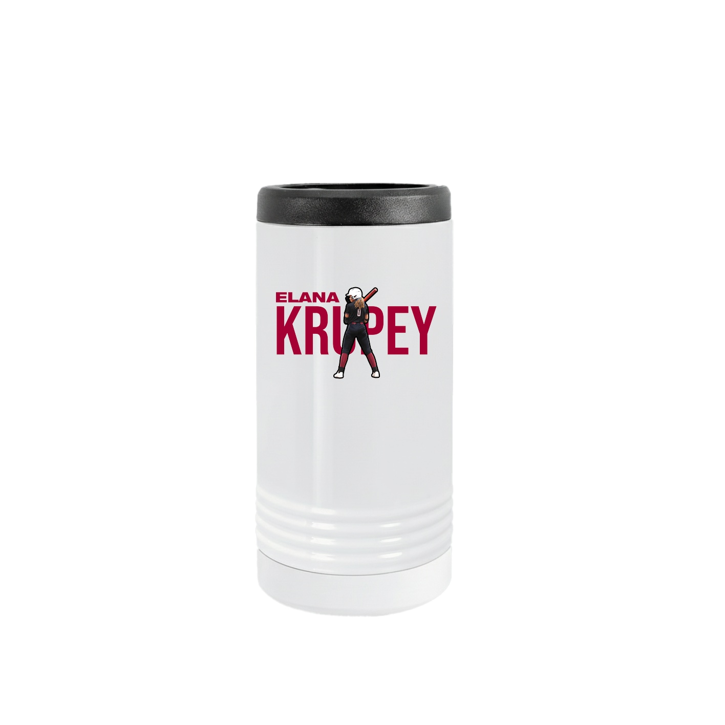 Slim Beverage Holder — Player Name in White