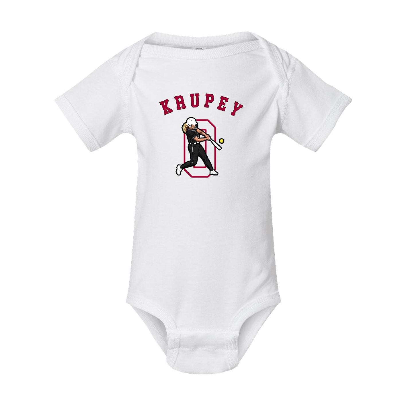 Baby Onesie — Shirsey Arch in White