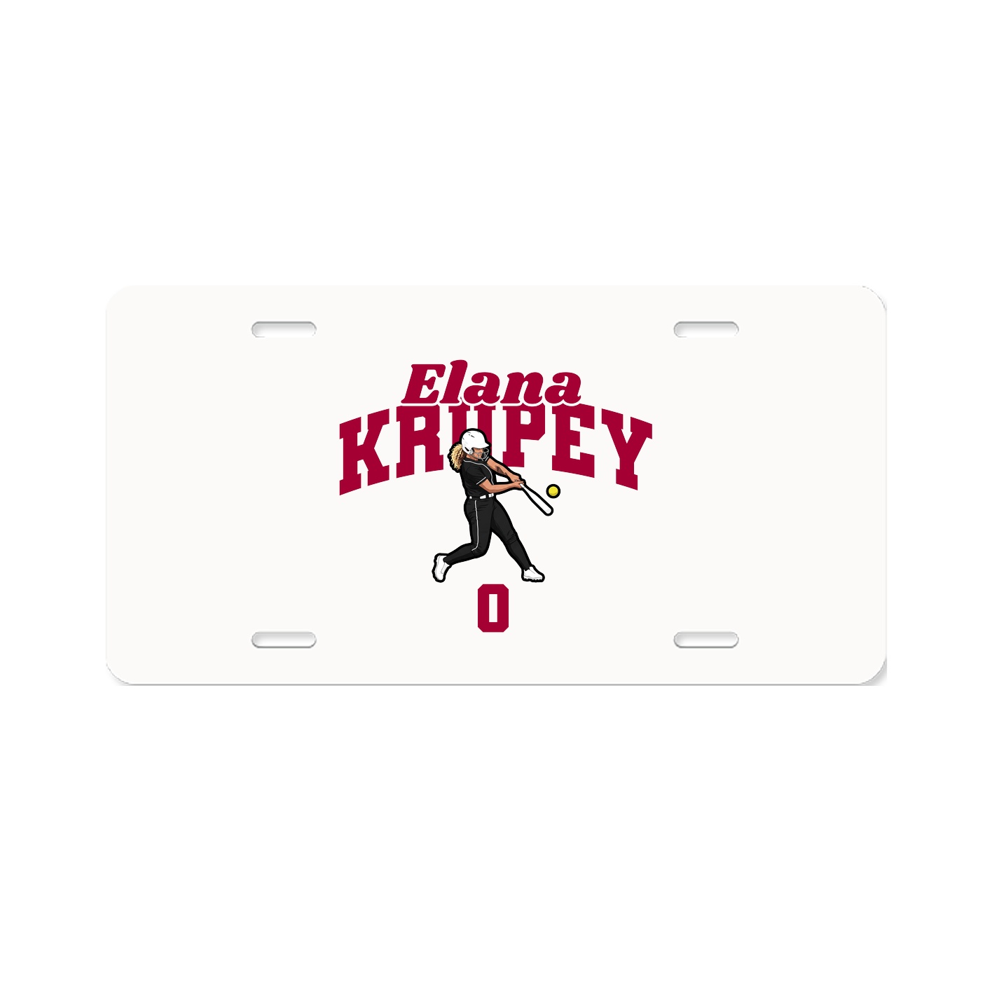 License Plate — Signature Arch in Classic