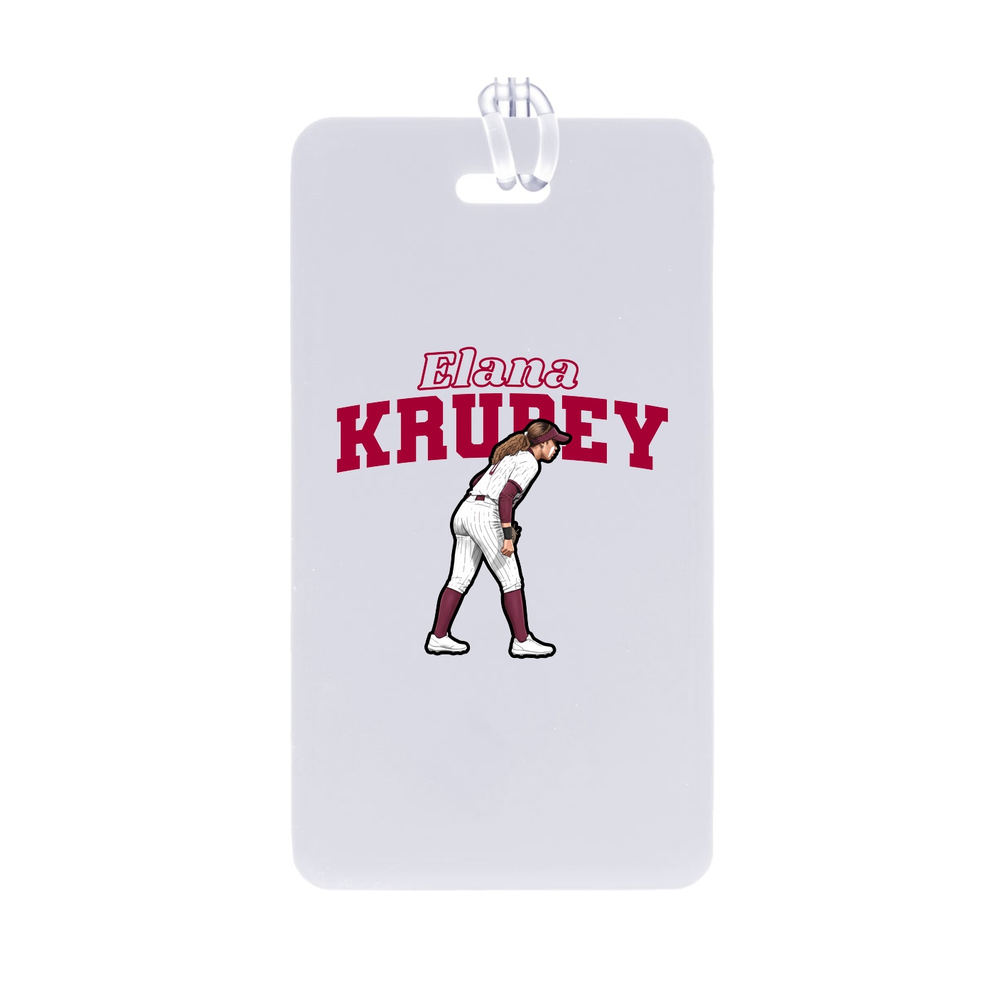 Bag Tag — Name Arch in Classic