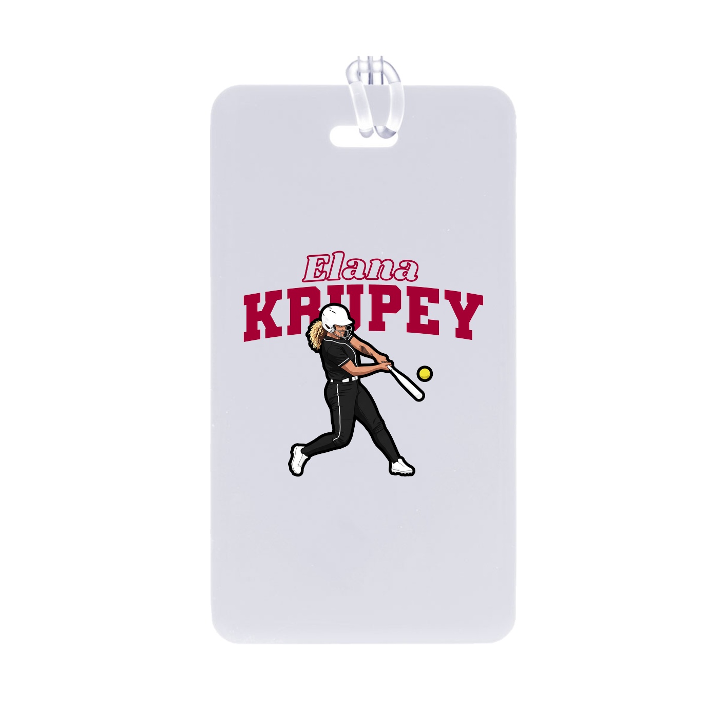 Bag Tag — Name Arch in Classic