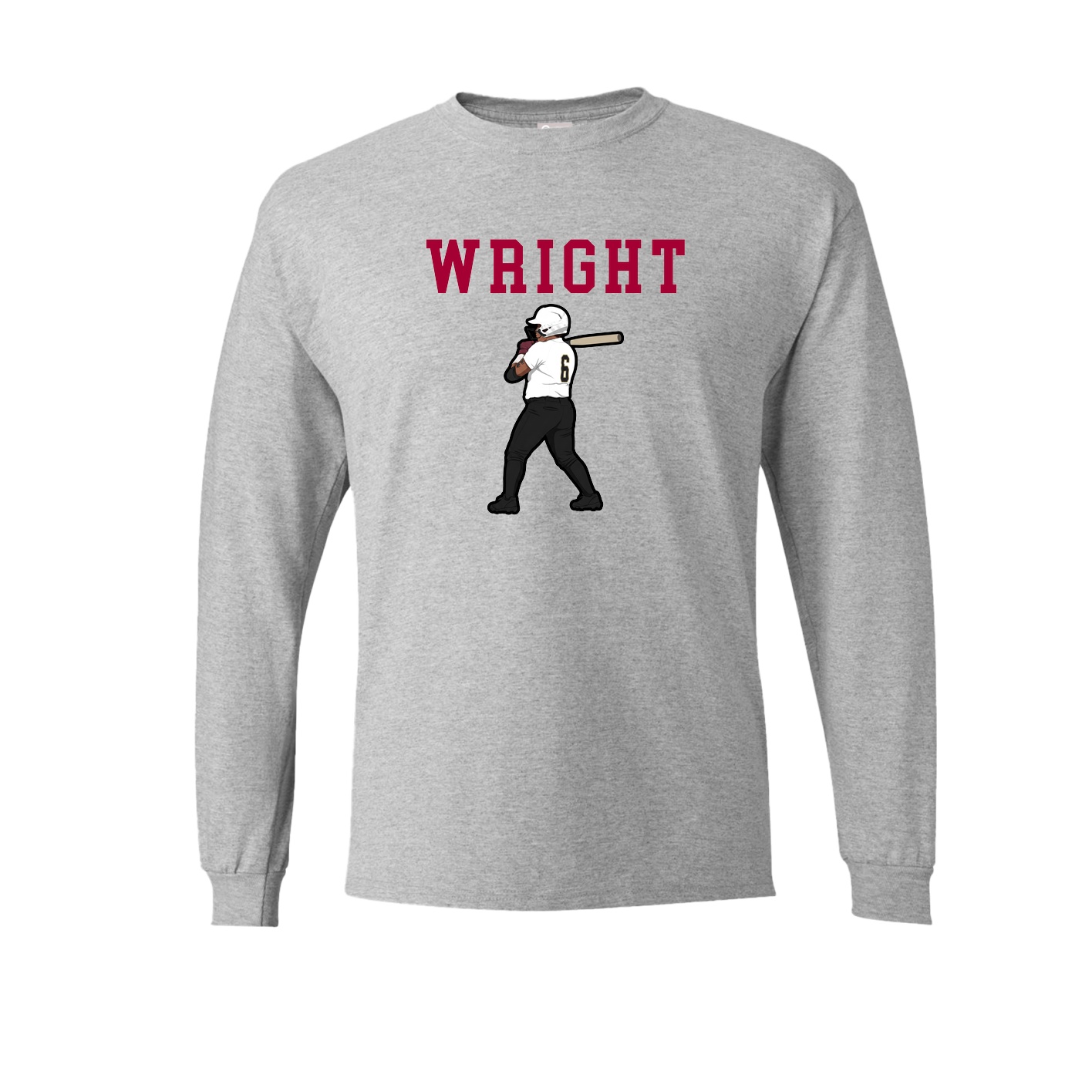 Long Sleeve Tee — Shirsey in Grey
