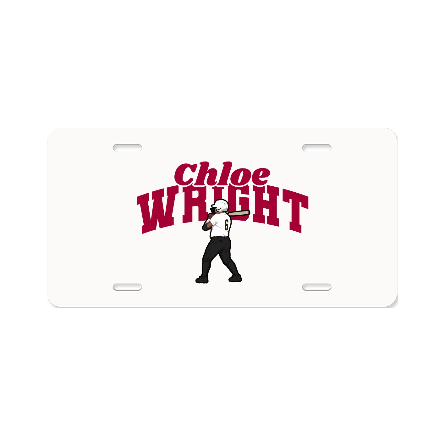 License Plate — Signature Arch in Classic
