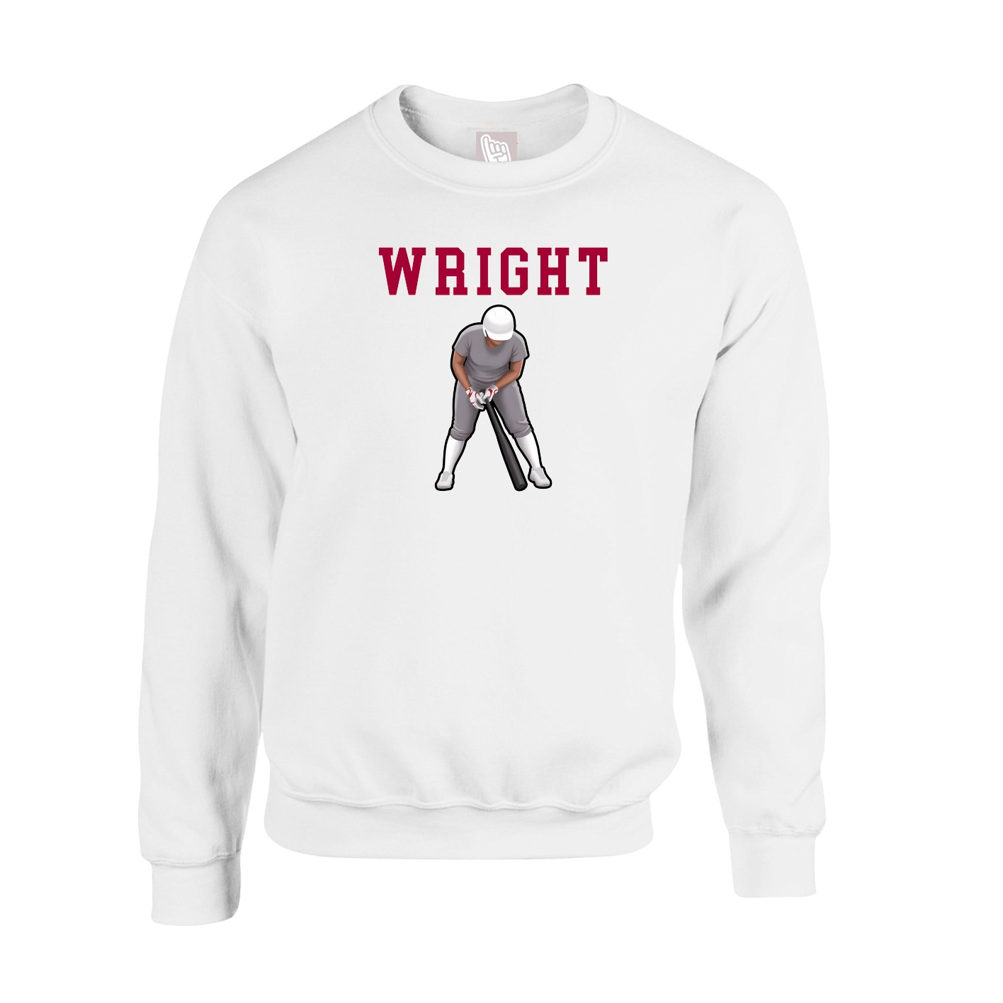 Fleece Crew — Shirsey in White