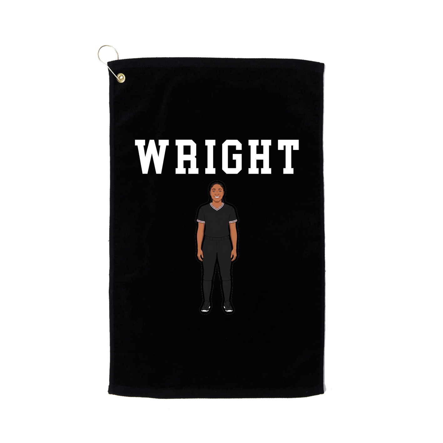 Golf Towel — Shirsey in Black