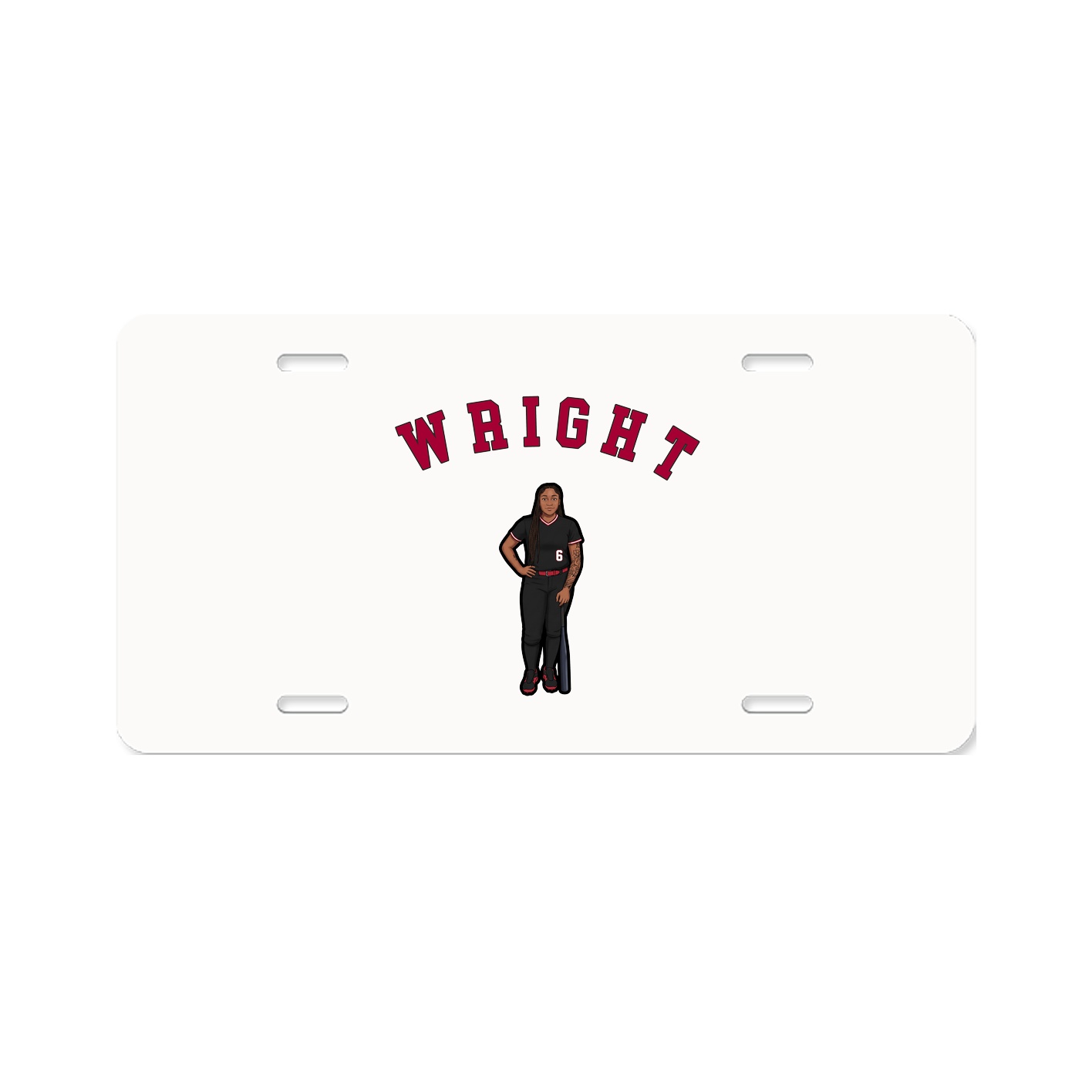 License Plate — Shirsey Arch in Classic