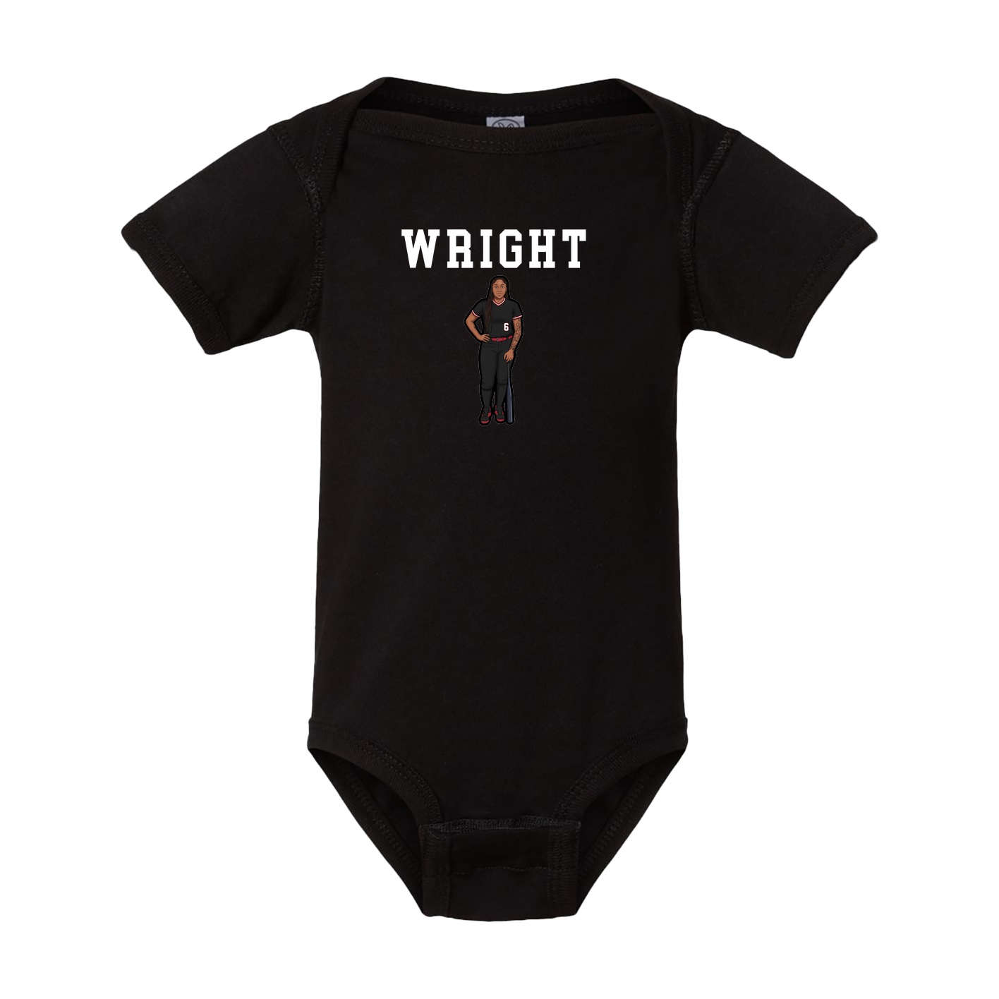 Baby Onesie — Shirsey in Black