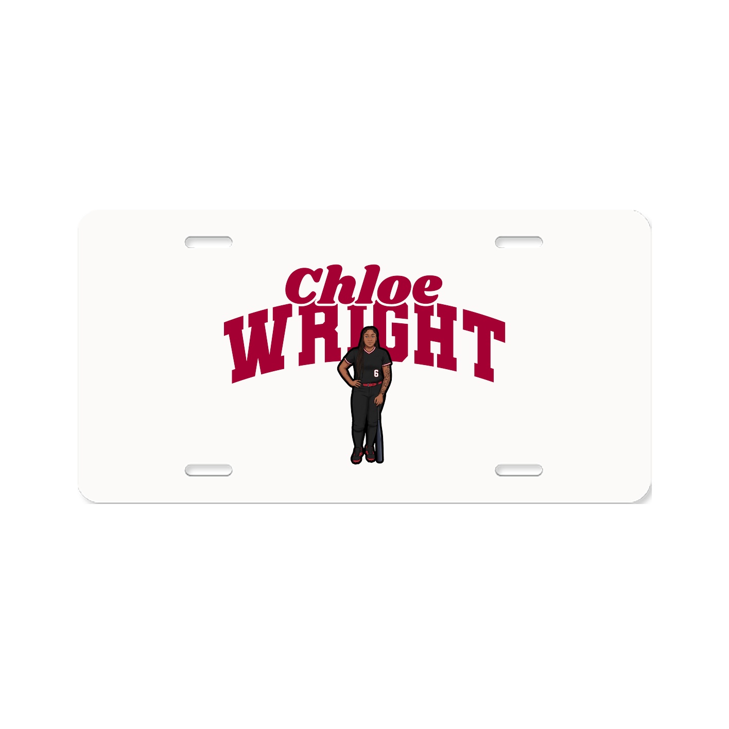 License Plate — Signature Arch in Classic