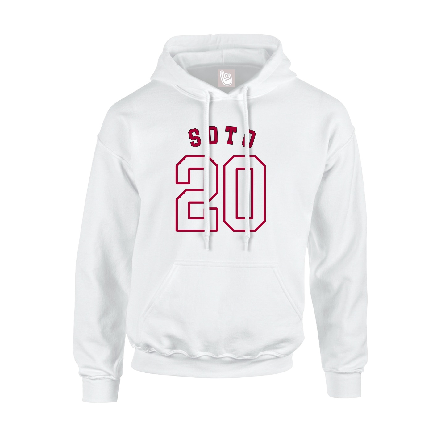 Hoodie — Shirsey Arch in White
