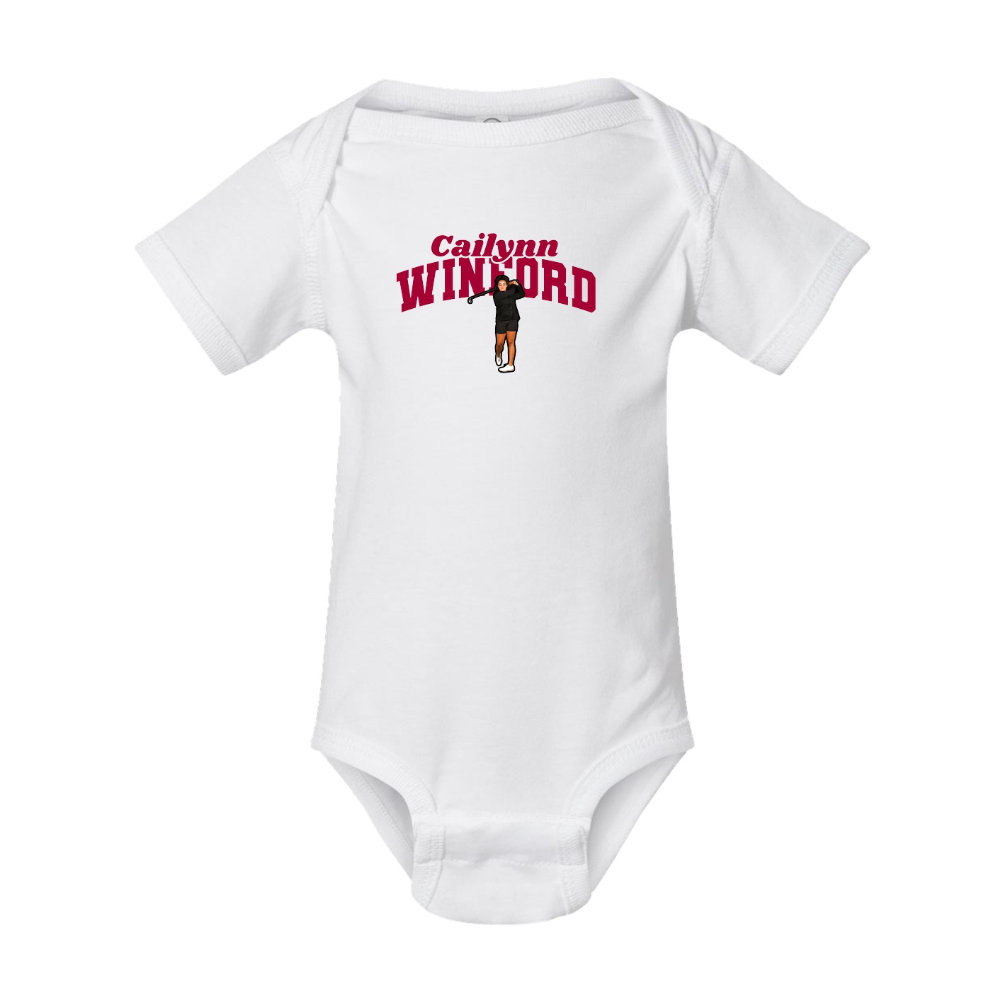 Baby Onesie — Signature Arch in White
