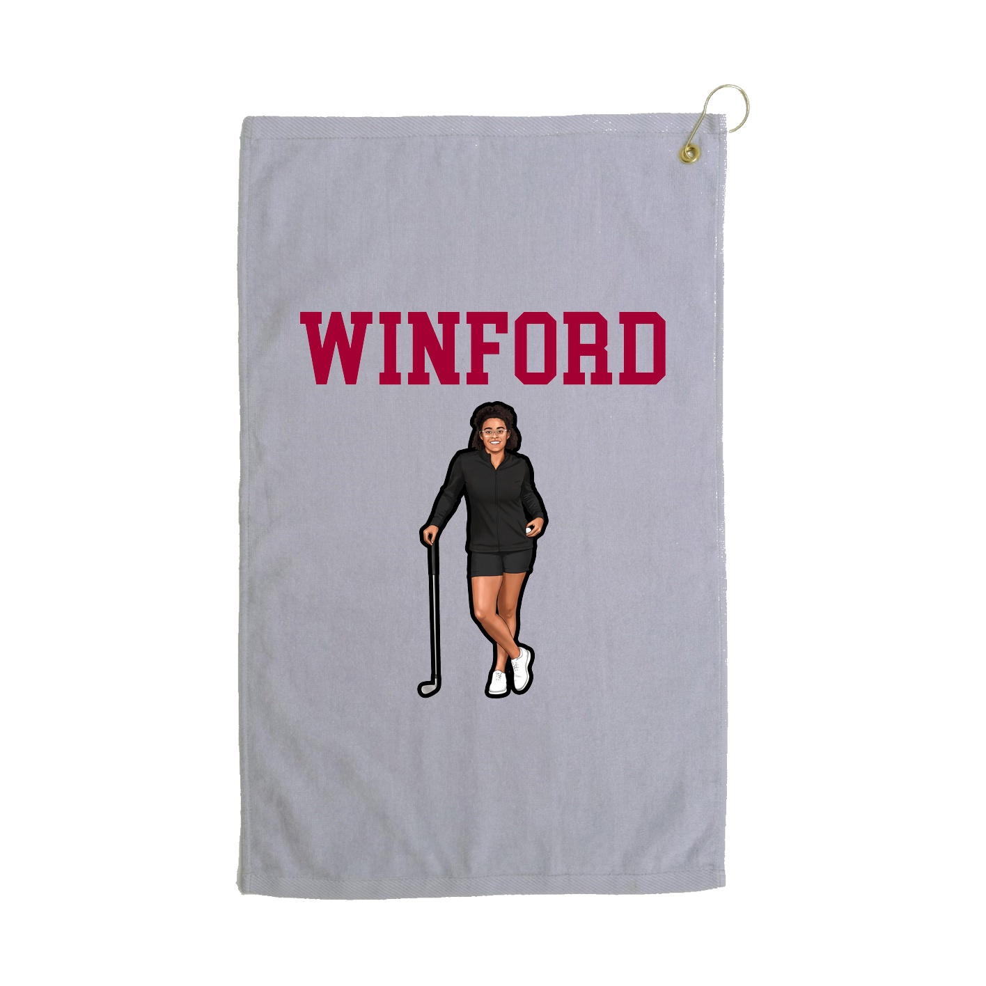 Golf Towel — Shirsey in Grey