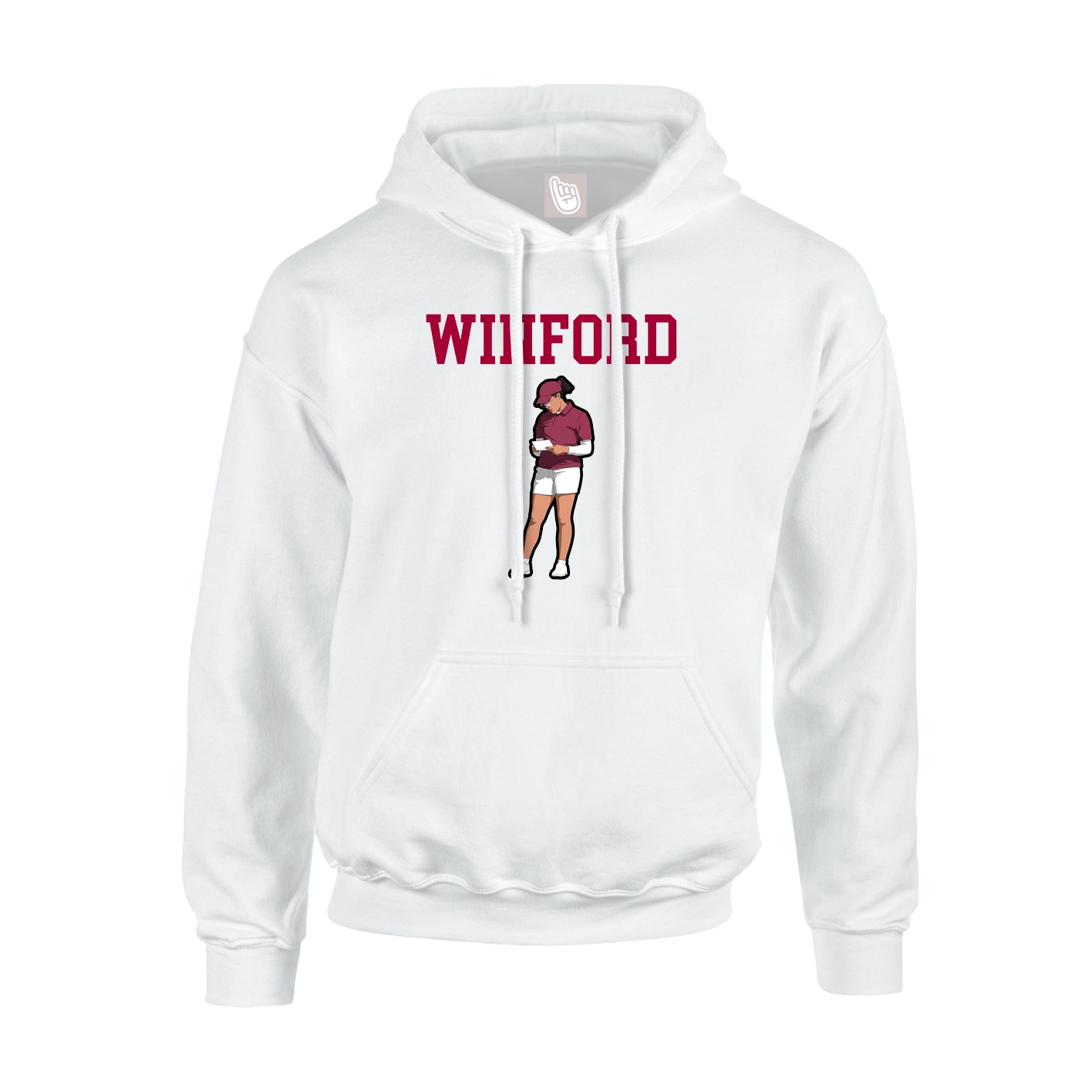 Youth Hoodie — Shirsey in White