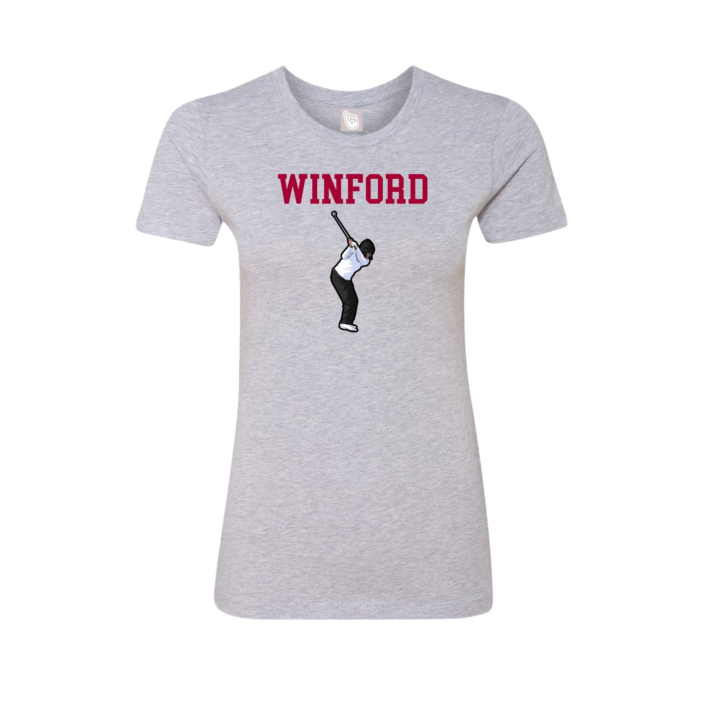 Fitted Women's Tee — Shirsey in Grey