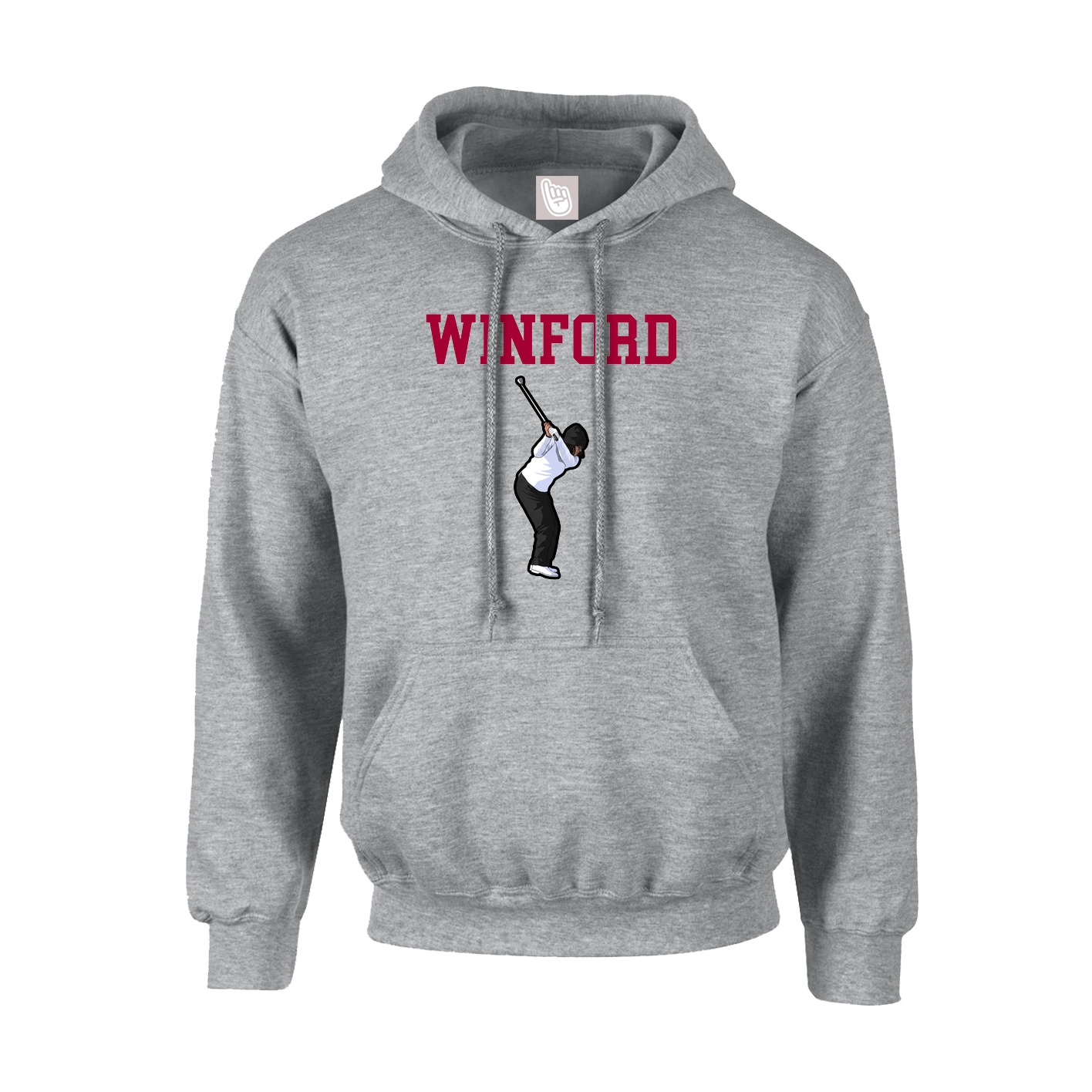 Hoodie — Shirsey in Grey