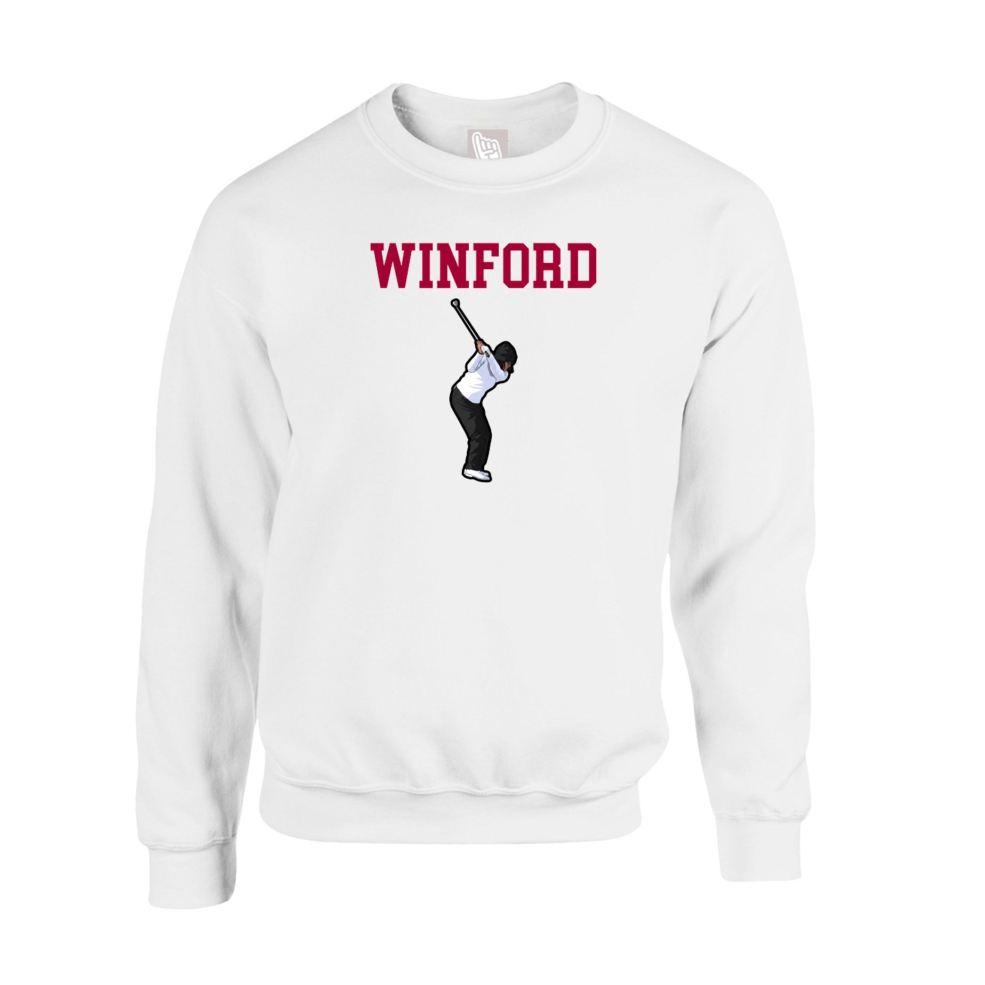 Fleece Crew — Shirsey in White