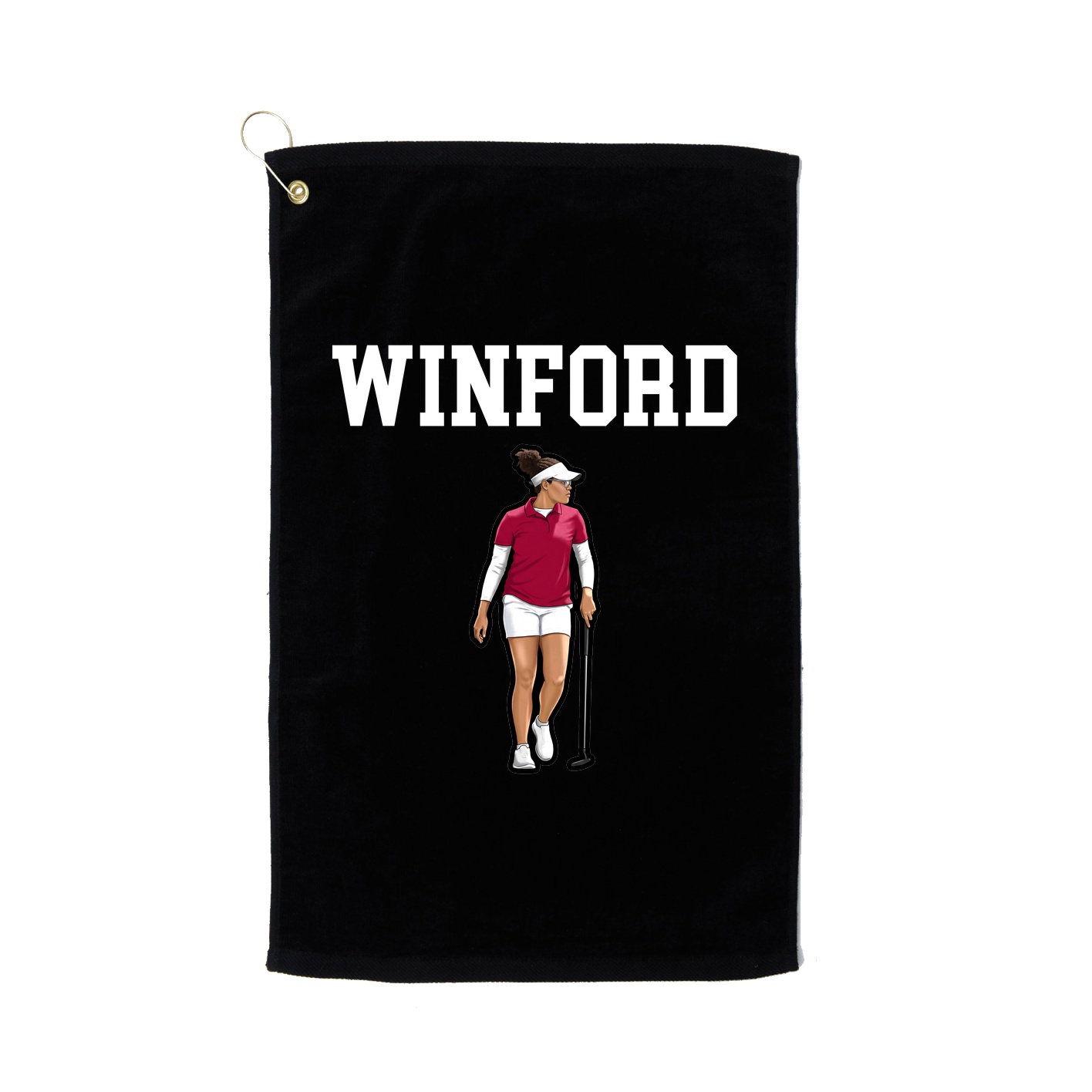 Golf Towel — Shirsey in Black
